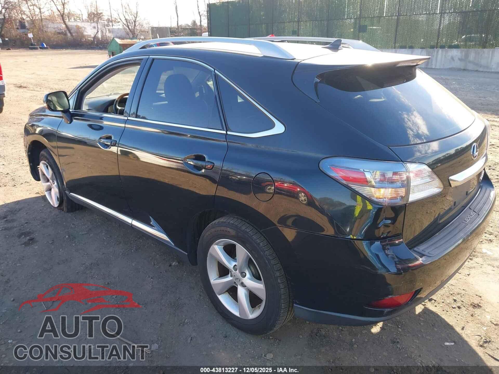 LEXUS RX 350 2011 - 2T2BK1BA9BC095712