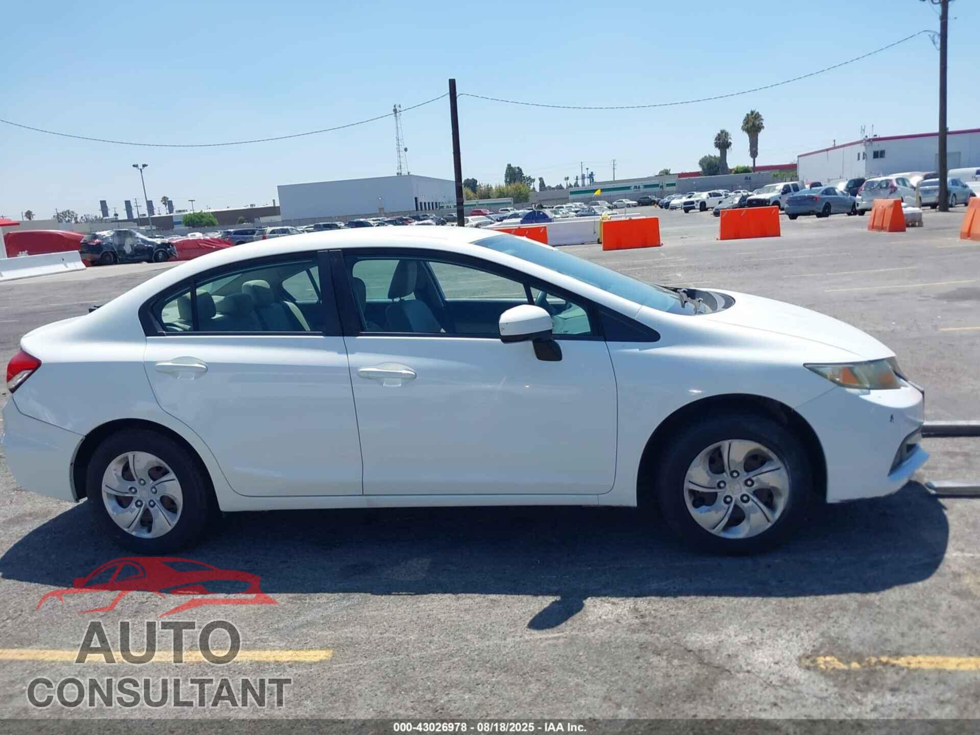 HONDA CIVIC 2014 - 19XFB2F58EE232833