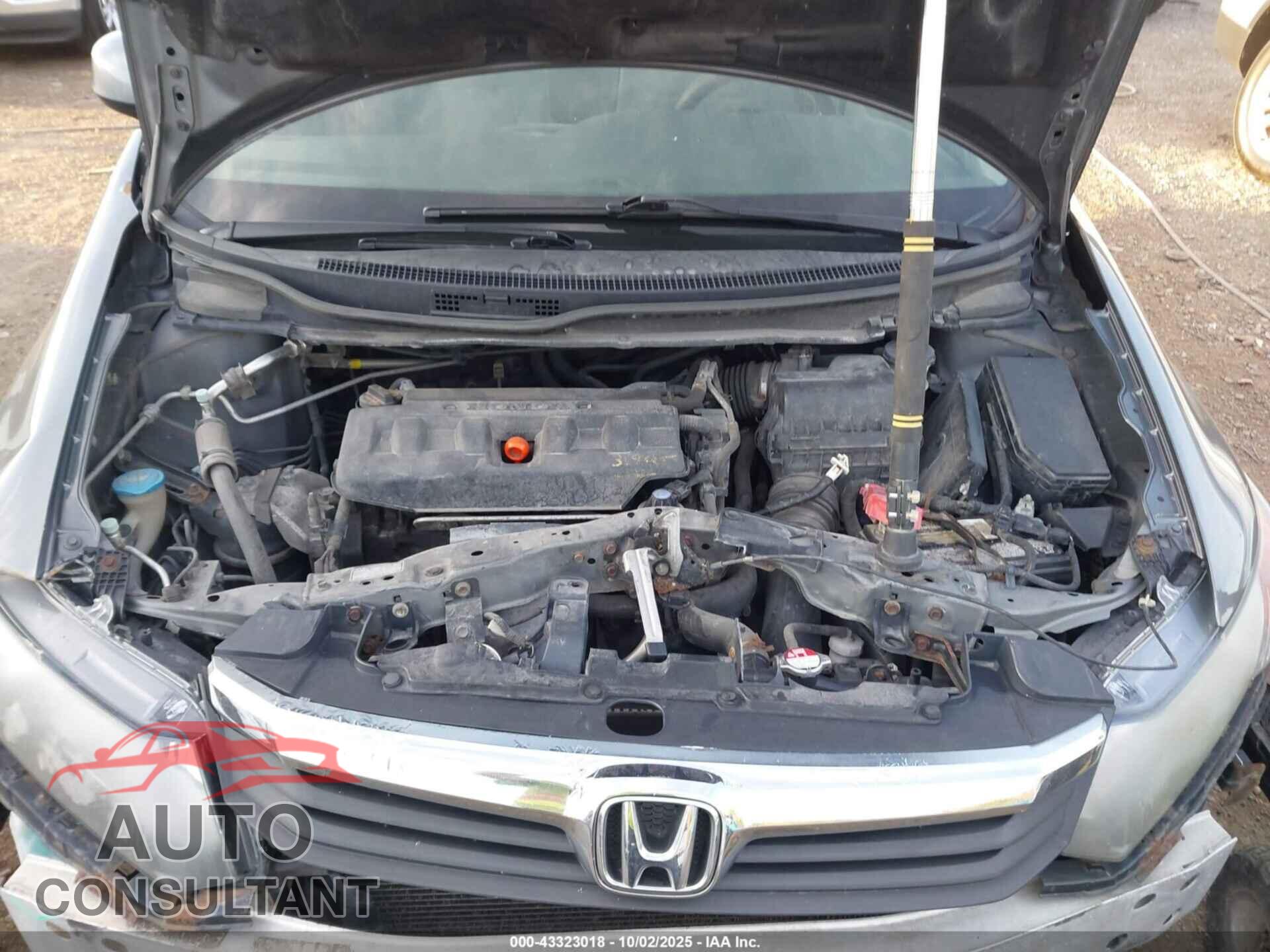 HONDA CIVIC 2012 - 19XFB2F5XCE094371