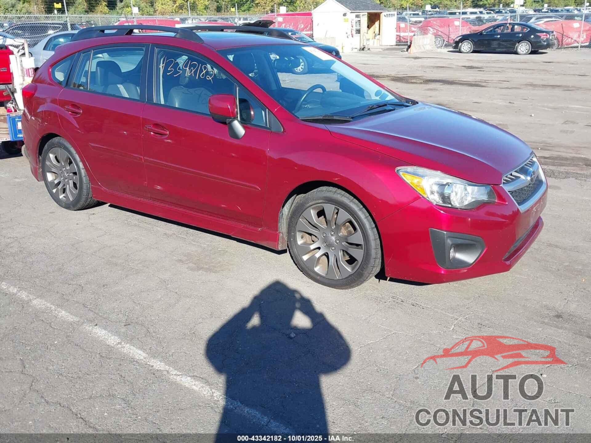 SUBARU IMPREZA 2013 - JF1GPAU61D2810820