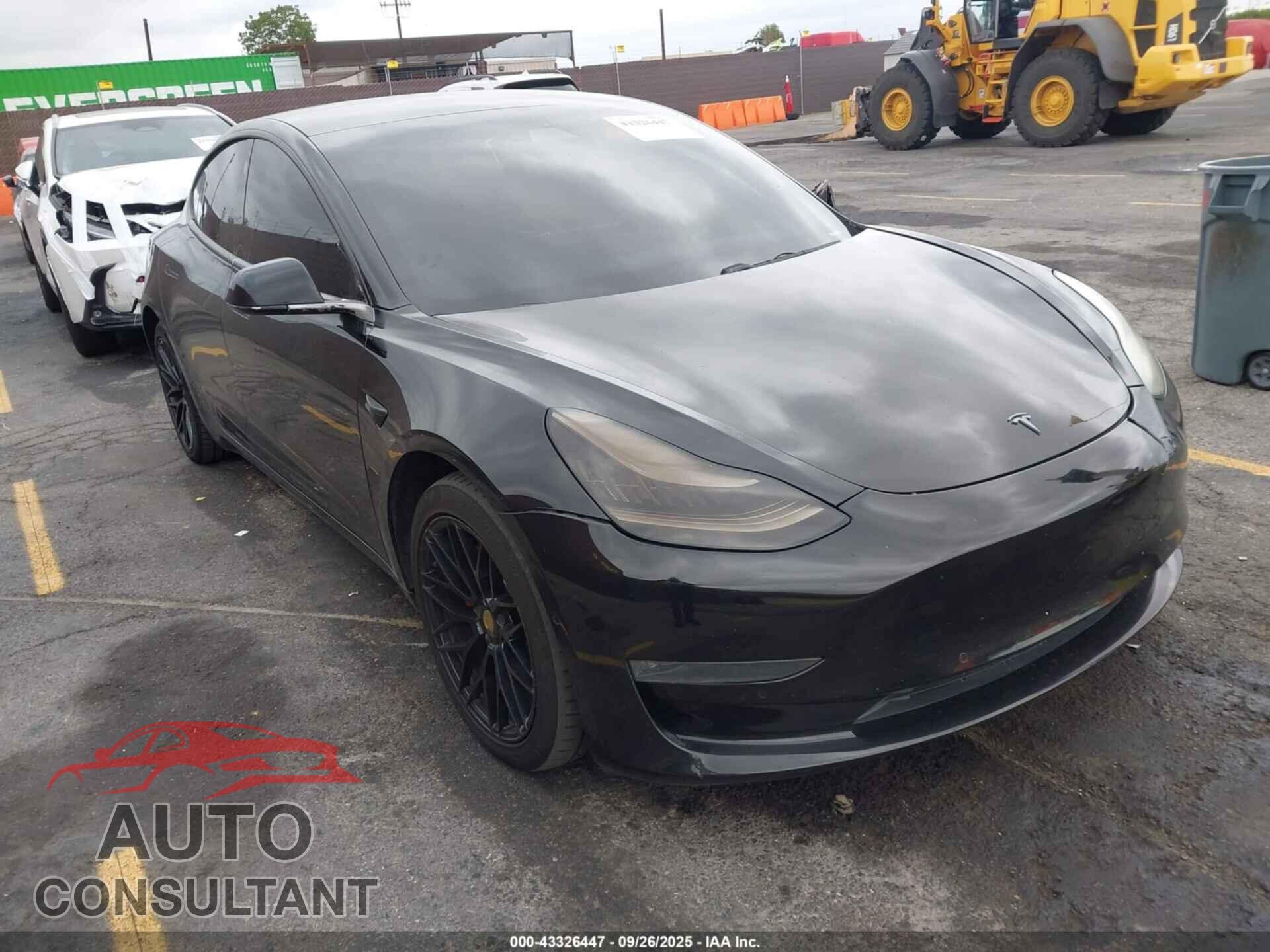 TESLA MODEL 3 2019 - 5YJ3E1EB7KF432328