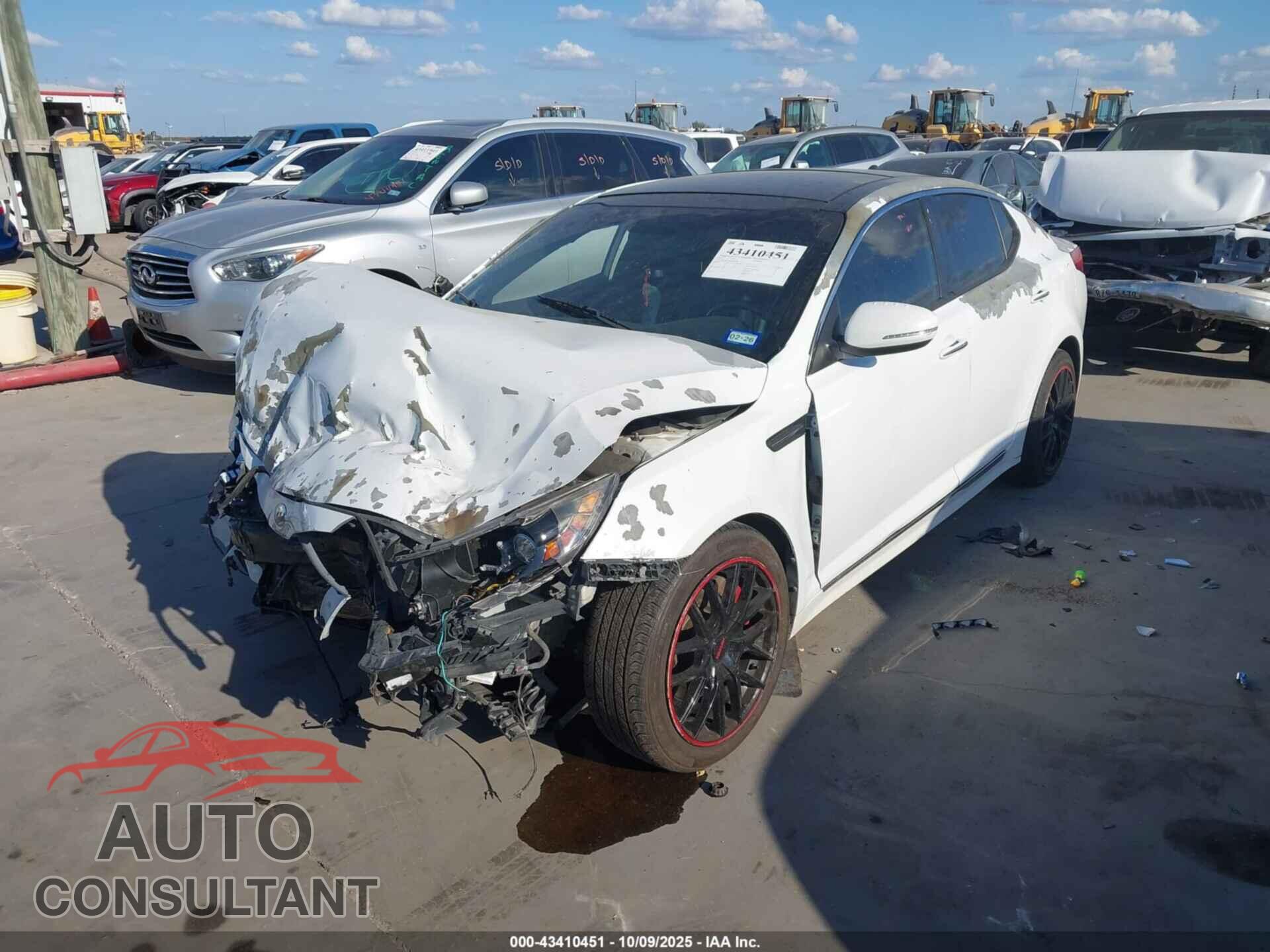 KIA OPTIMA 2013 - 5XXGR4A60DG108721