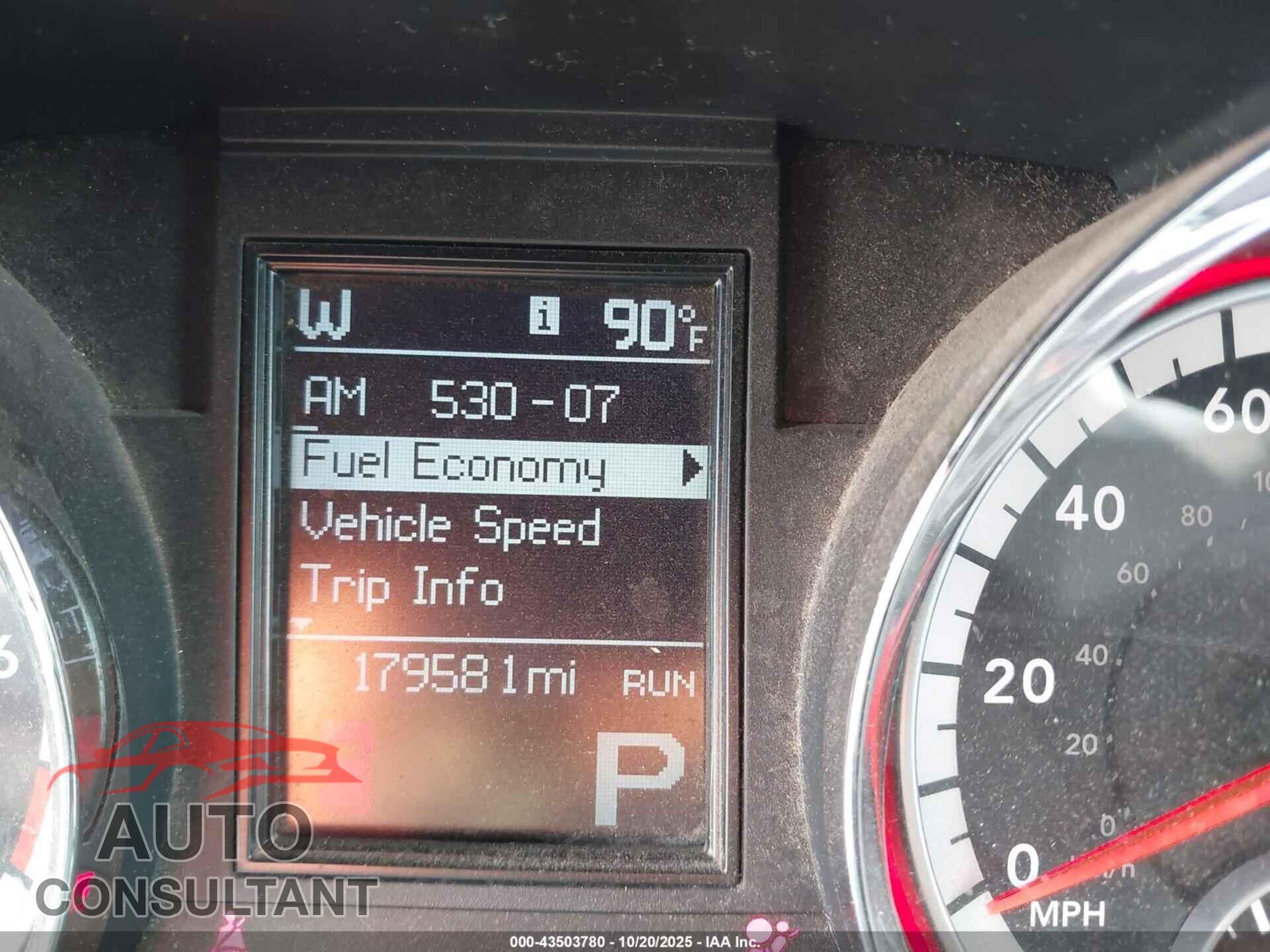 DODGE DURANGO 2013 - 1C4RDHAG1DC680386