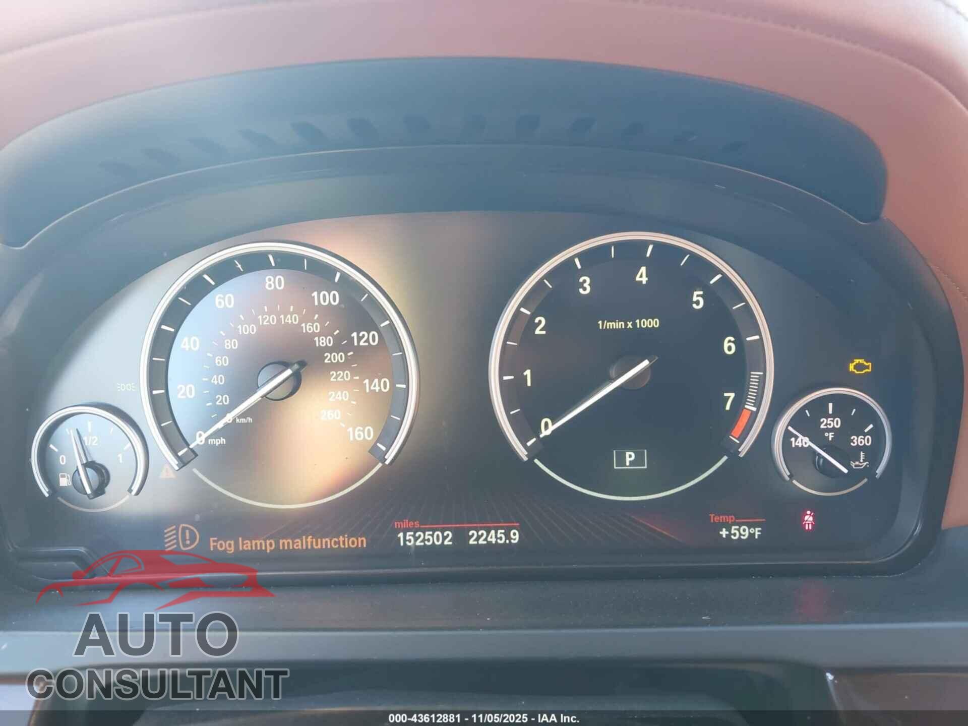 BMW 740LI 2012 - WBAKB4C55CC576474