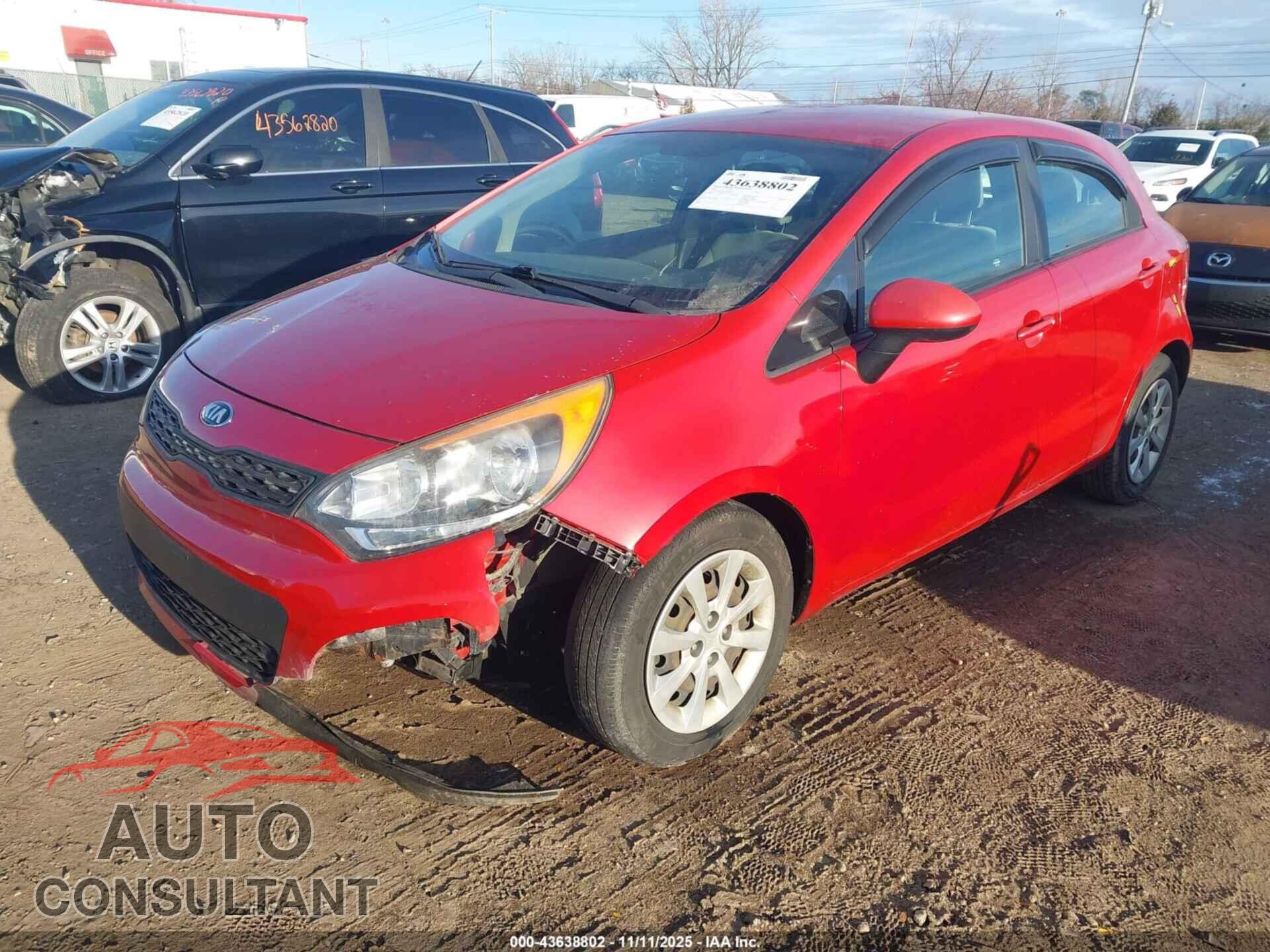 KIA RIO 2015 - KNADM5A33F6501432