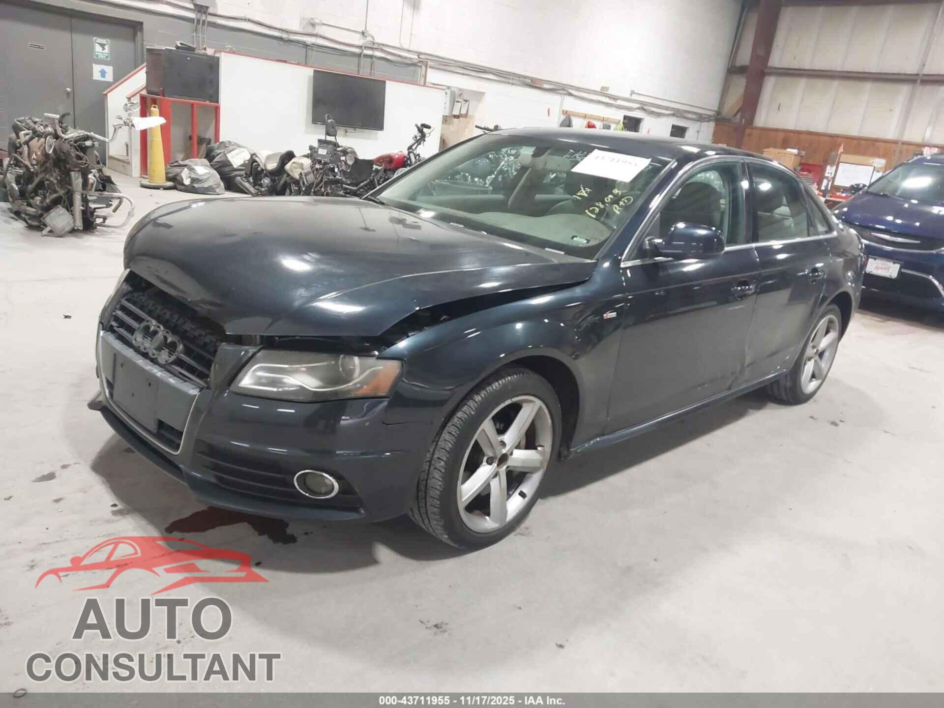 AUDI A4 2012 - WAUFFAFL2CA113251