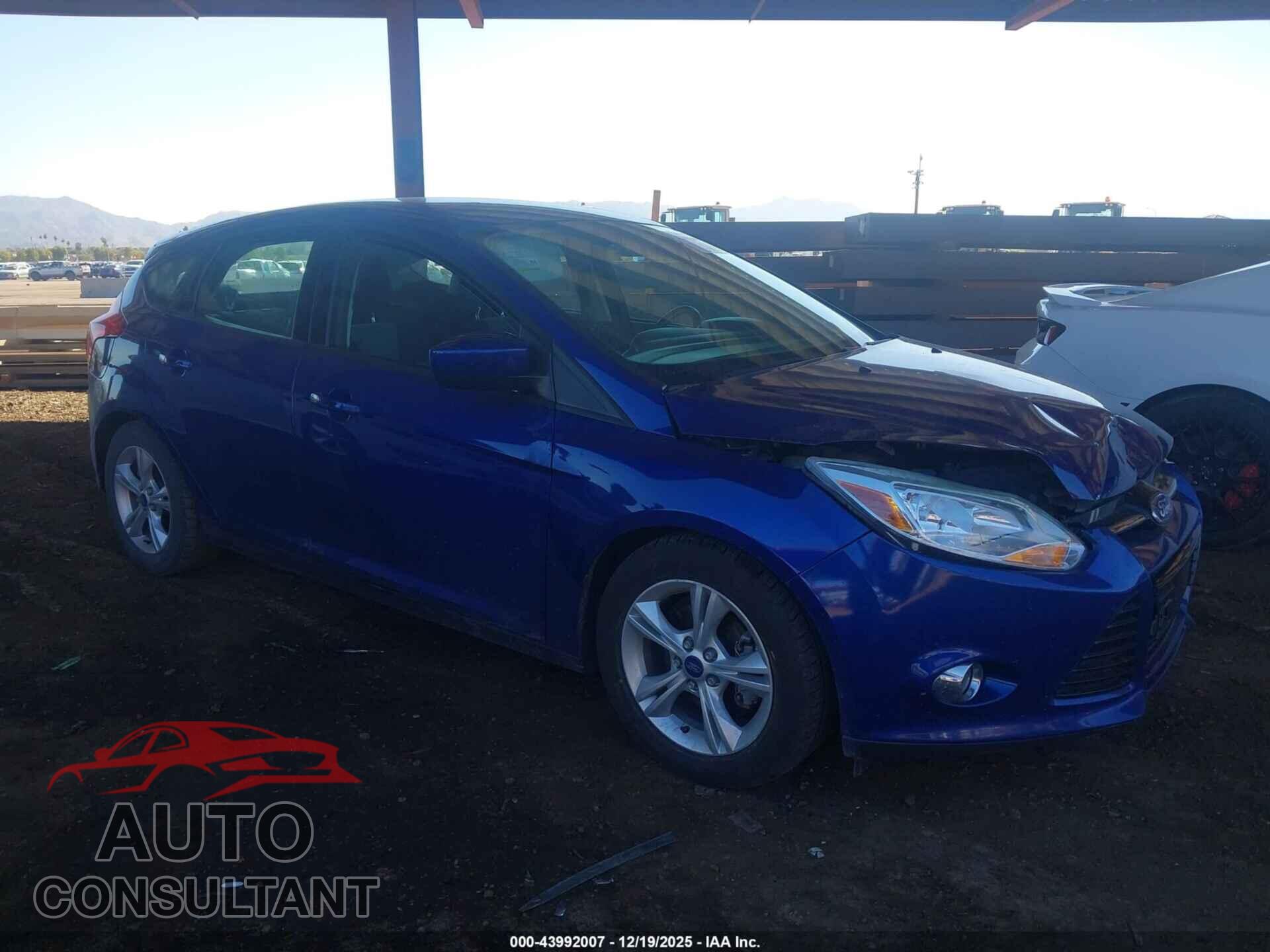 FORD FOCUS 2012 - 1FAHP3K23CL312272