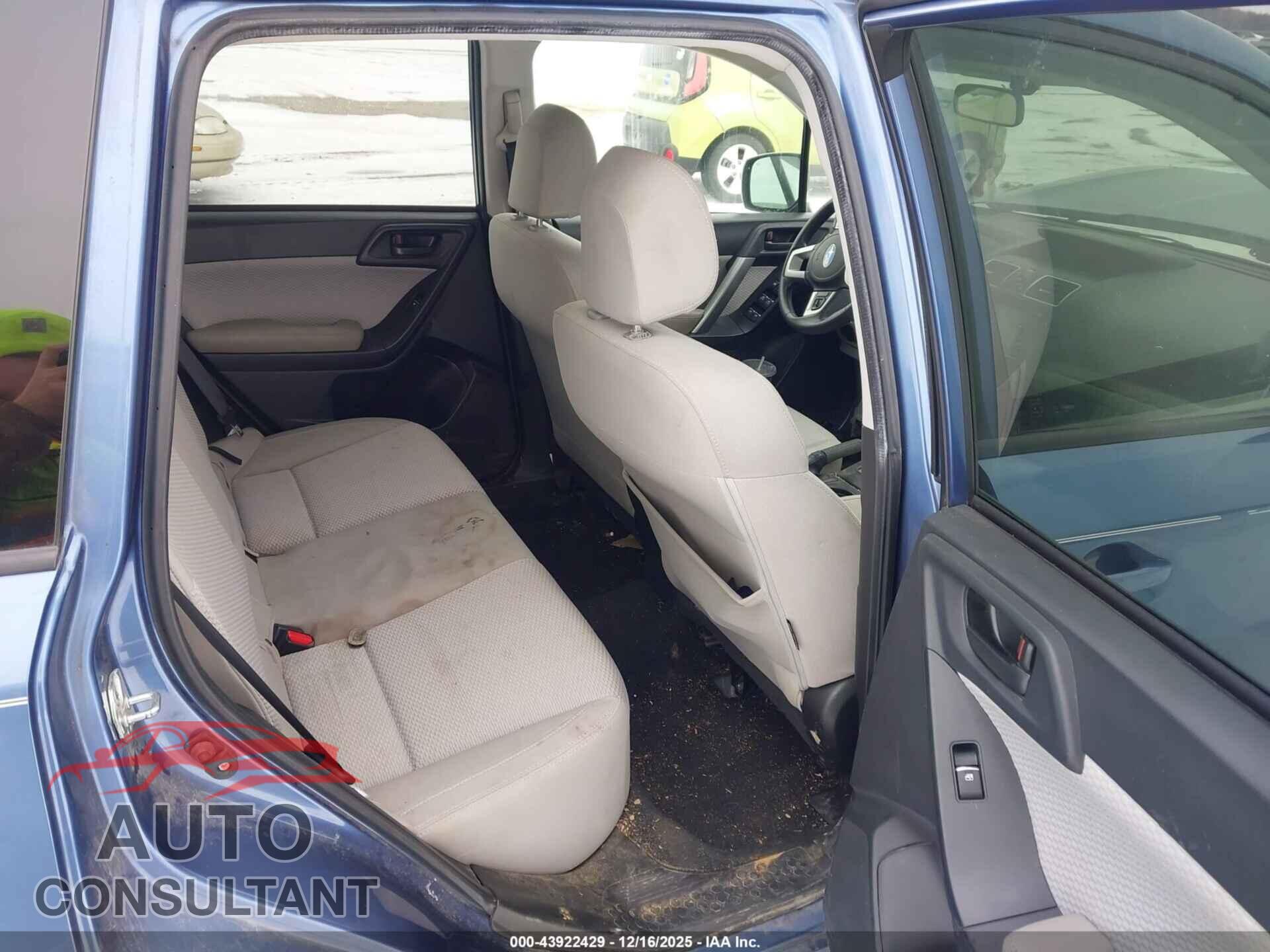 SUBARU FORESTER 2017 - JF2SJAEC6HH418642