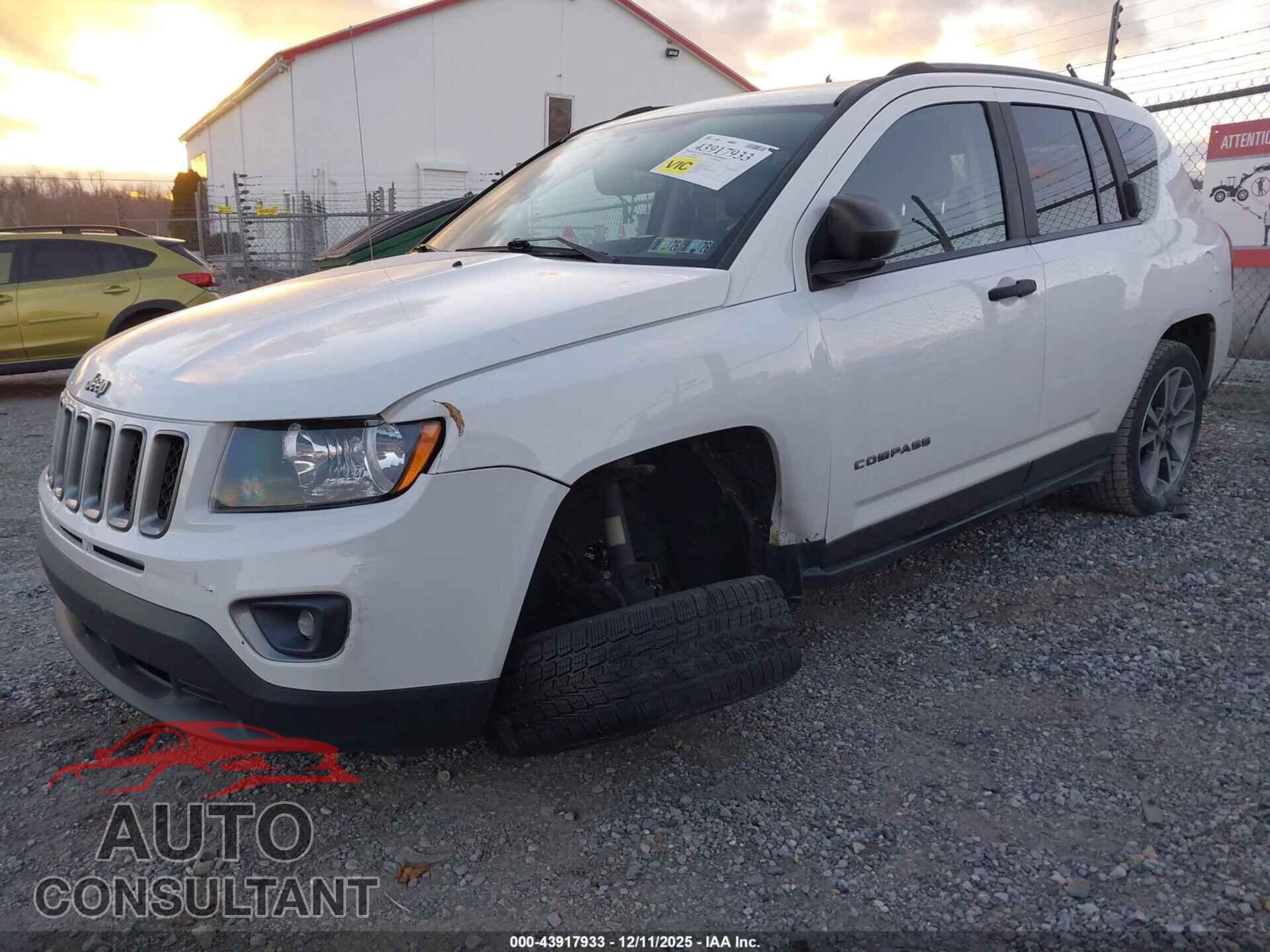 JEEP COMPASS 2017 - 1C4NJCBA1HD134899