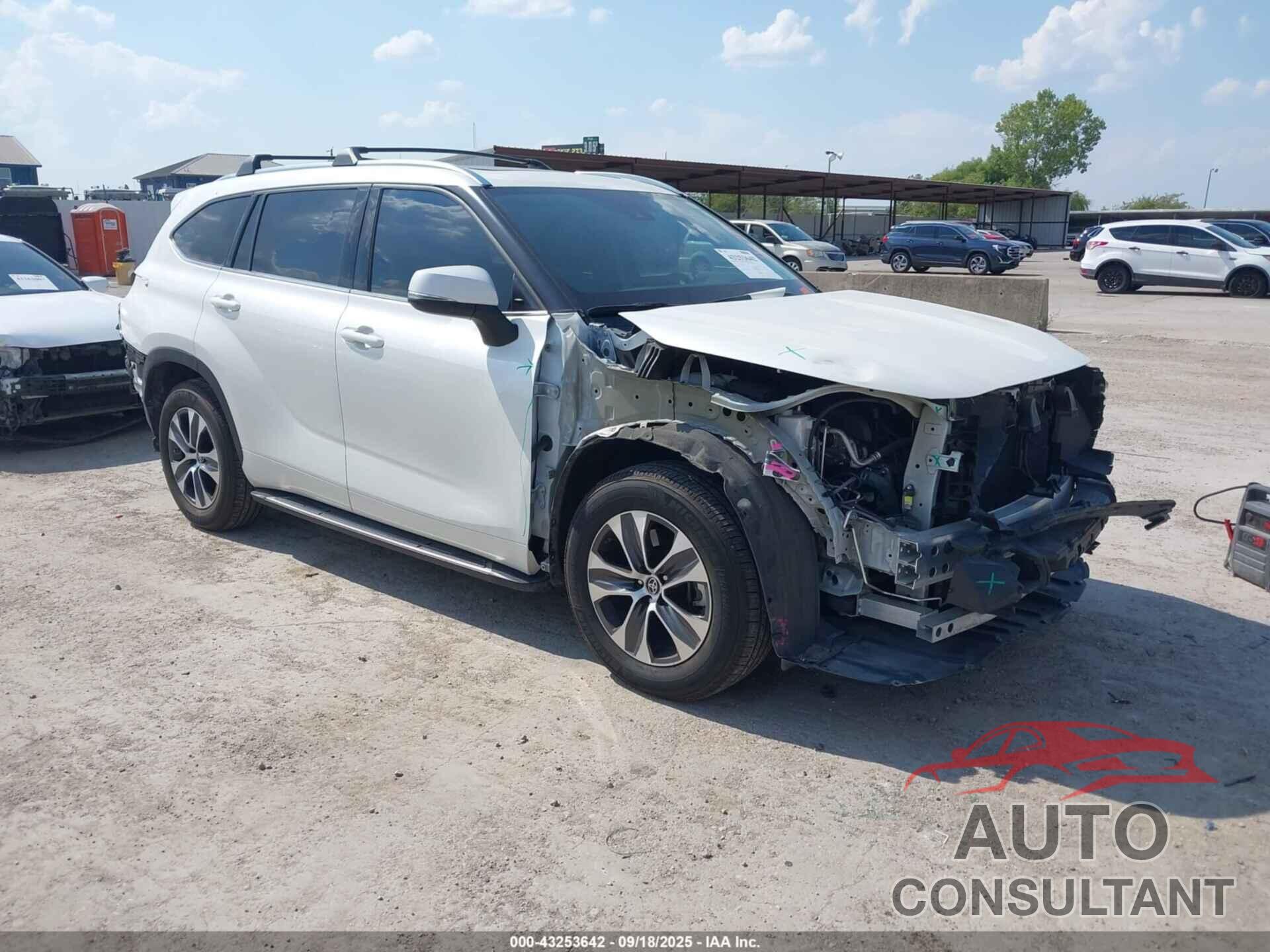 TOYOTA HIGHLANDER 2020 - 5TDGZRAH9LS513388