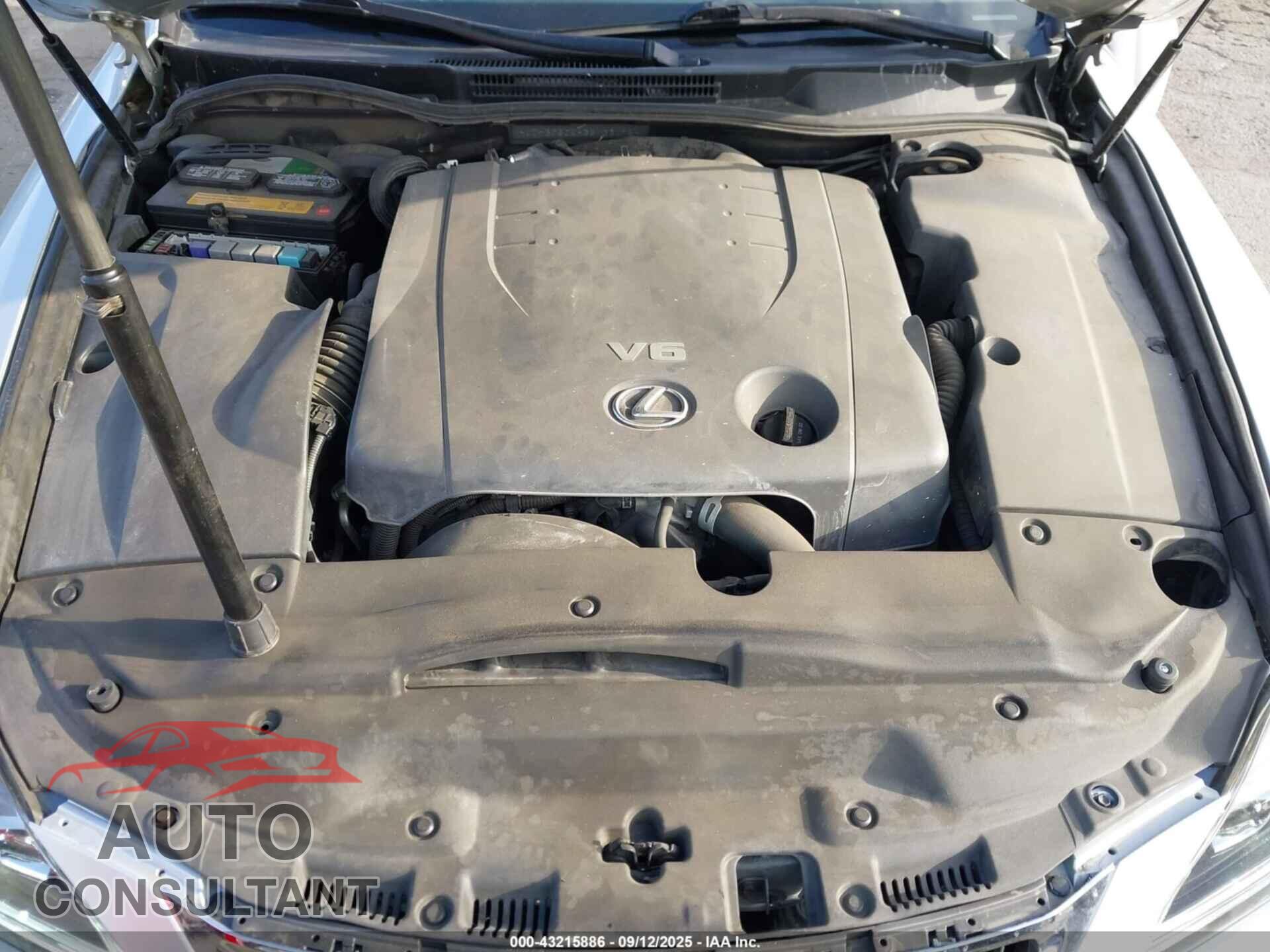 LEXUS IS 250 2011 - JTHBF5C2XB5133175