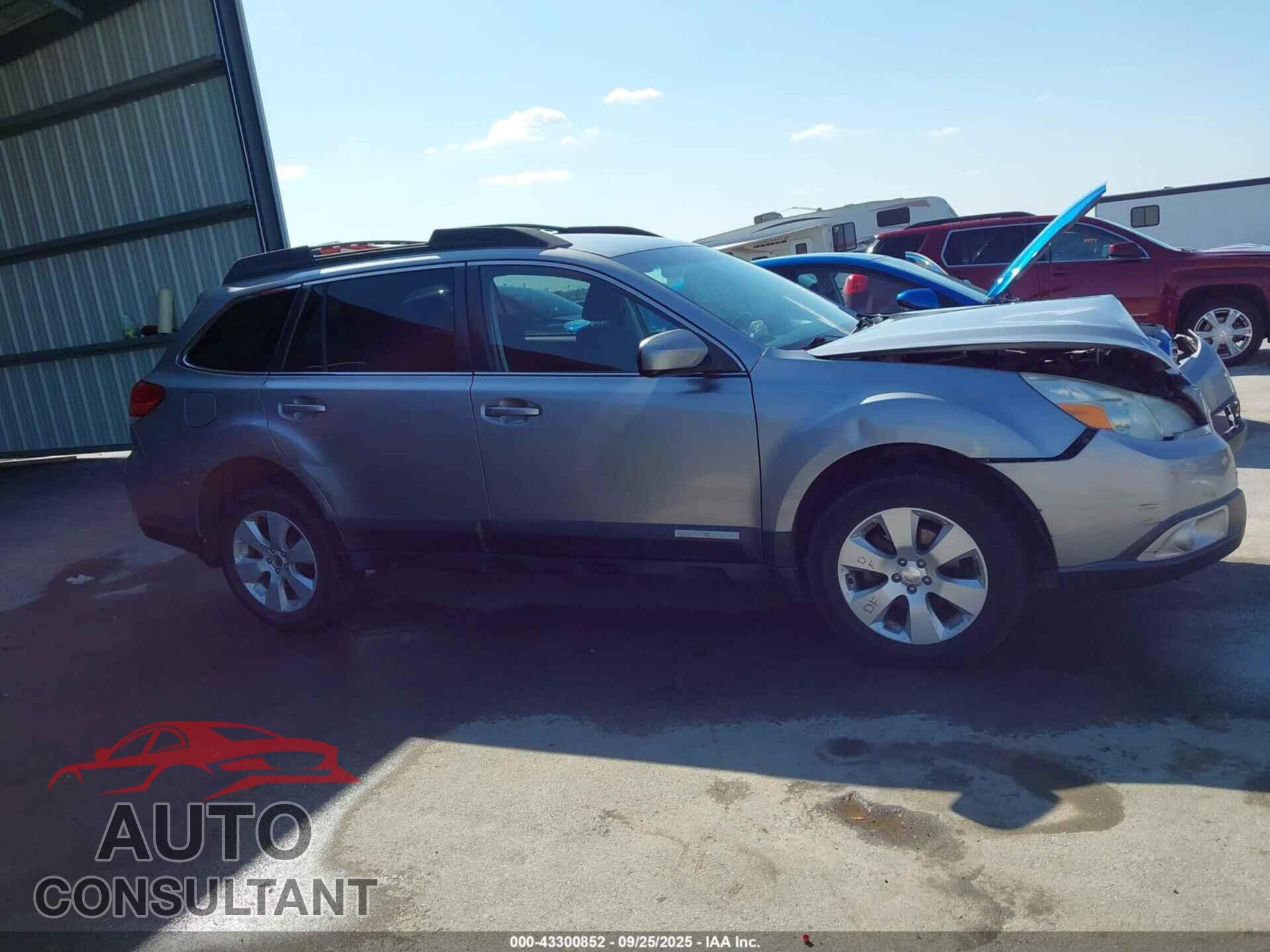 SUBARU OUTBACK 2011 - 4S4BRCCC7B3409521
