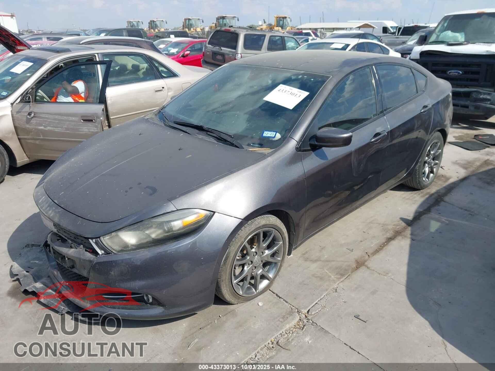 DODGE DART 2015 - 1C3CDFBB7FD200933