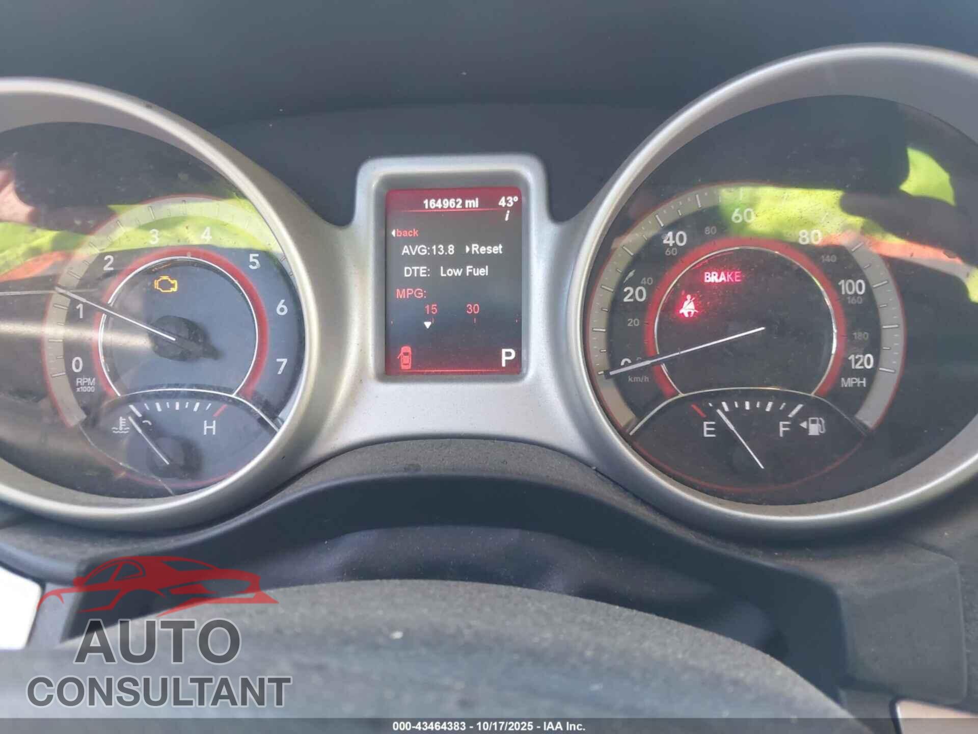 DODGE JOURNEY 2011 - 3D4PH1FG4BT517215