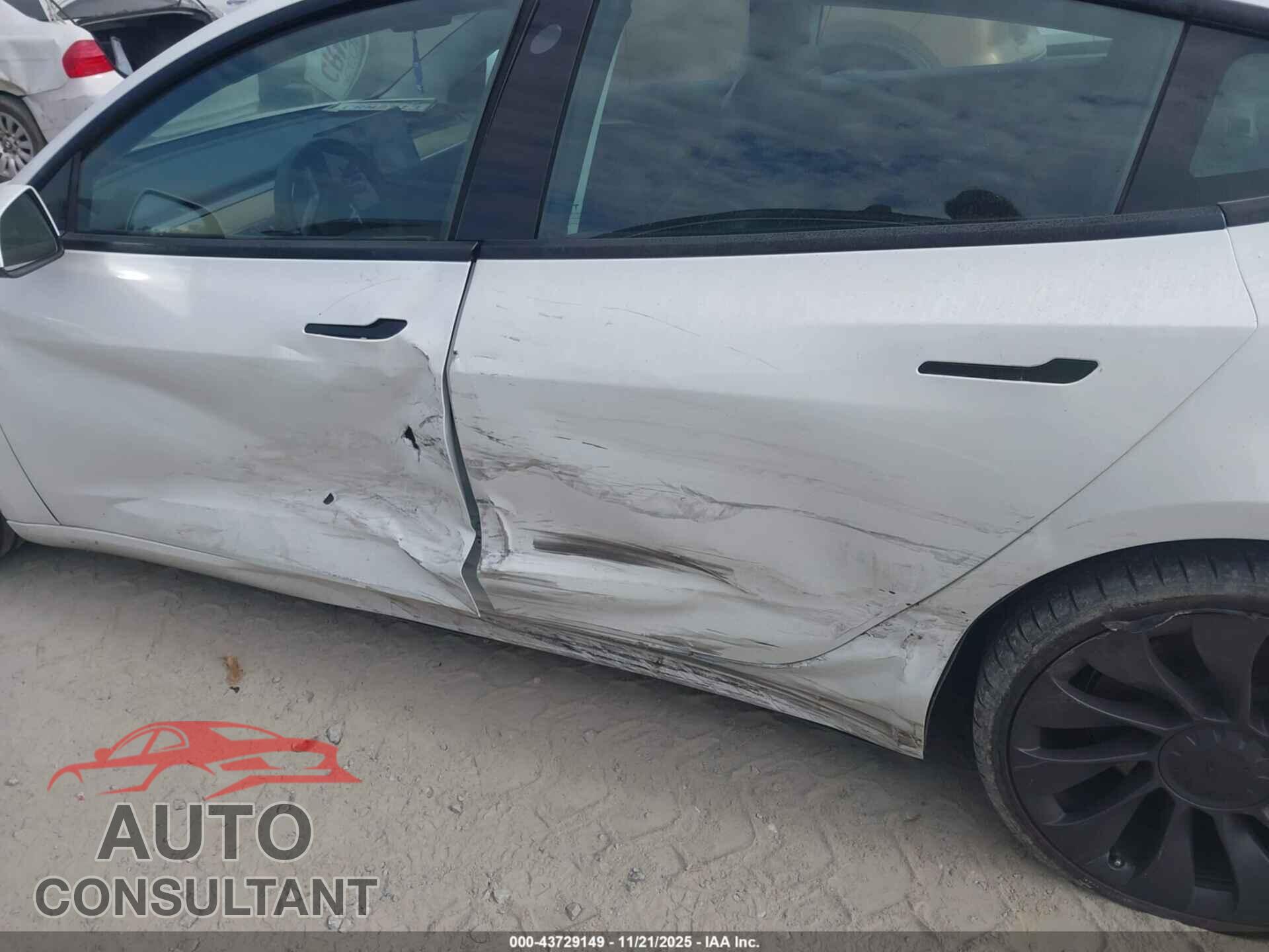 TESLA MODEL 3 2021 - 5YJ3E1EC5MF981179
