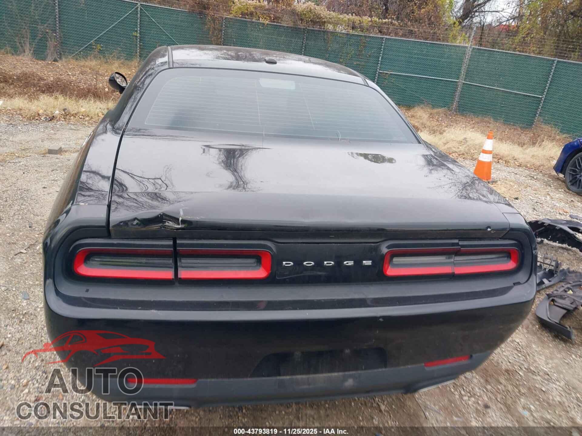 DODGE CHALLENGER 2016 - 2C3CDZAG8GH200961