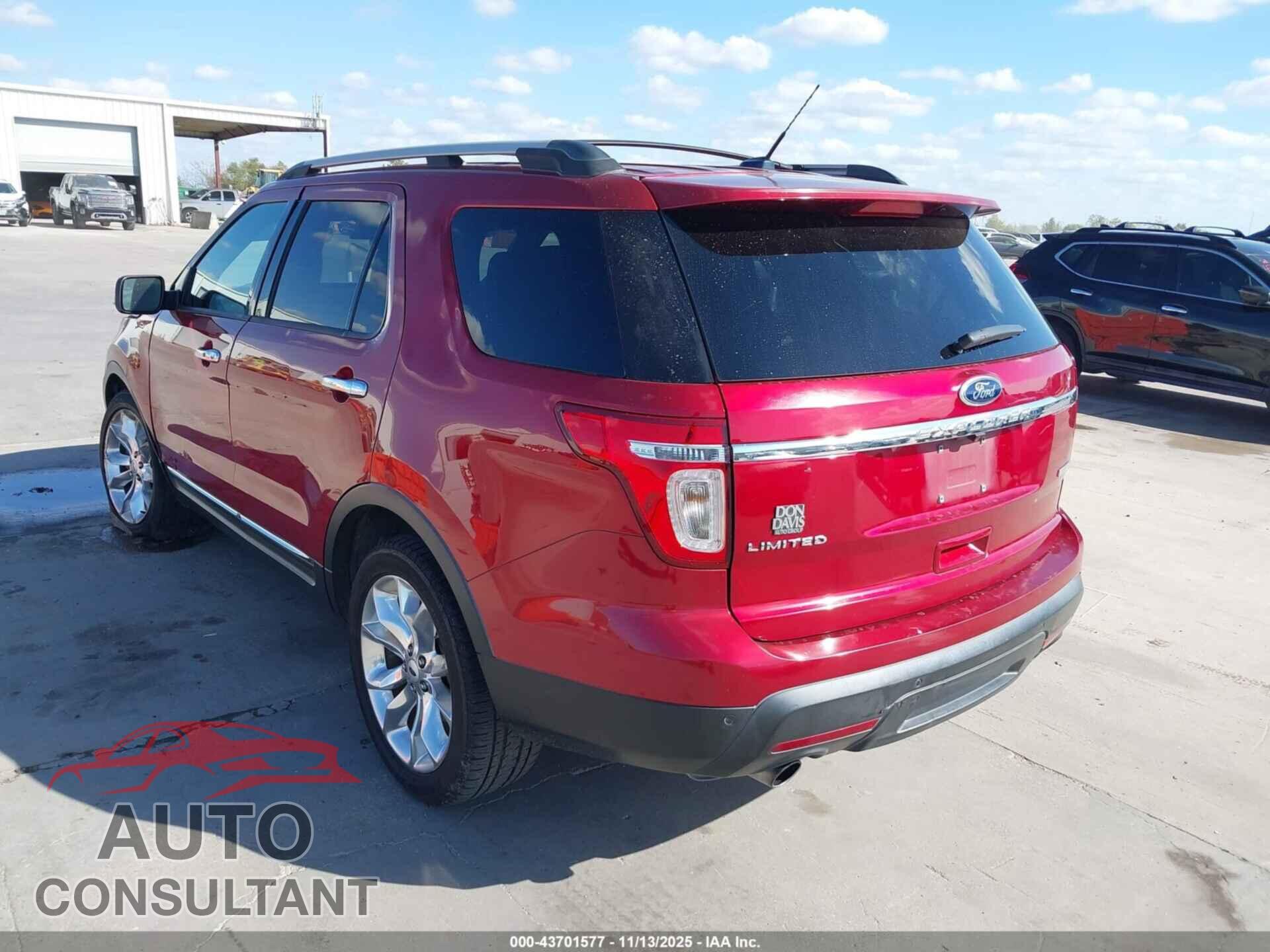 FORD EXPLORER 2013 - 1FM5K7F9XDGA66840