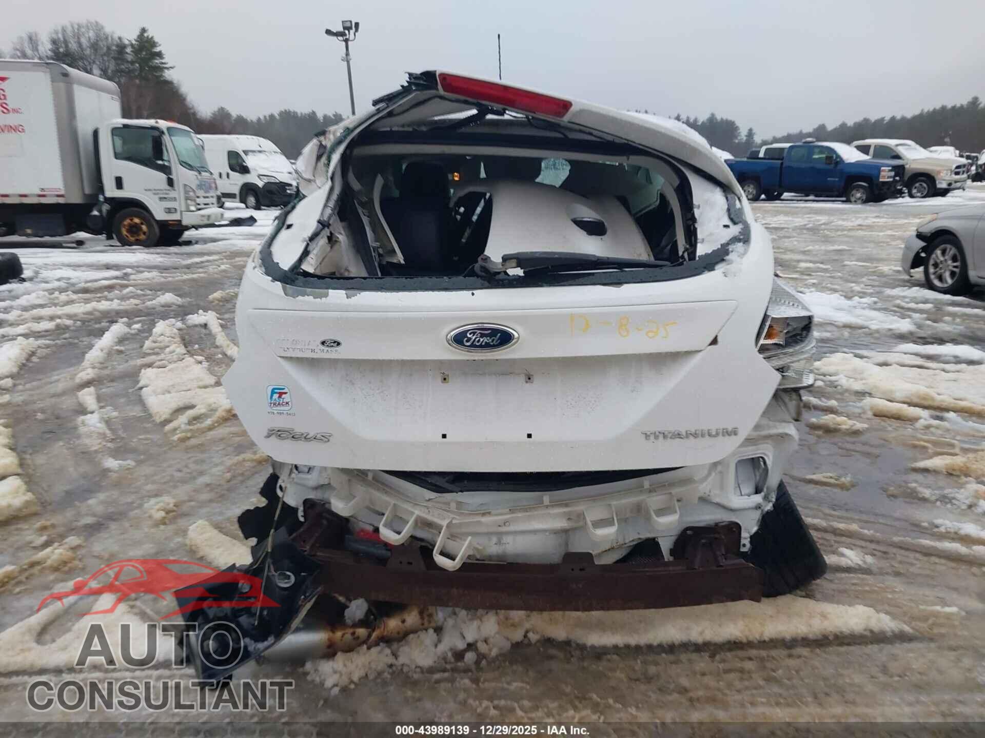 FORD FOCUS 2012 - 1FAHP3N29CL218649