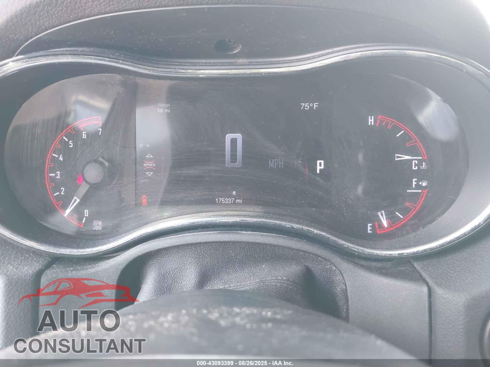 DODGE DURANGO 2015 - 1C4SDJCT6FC917752