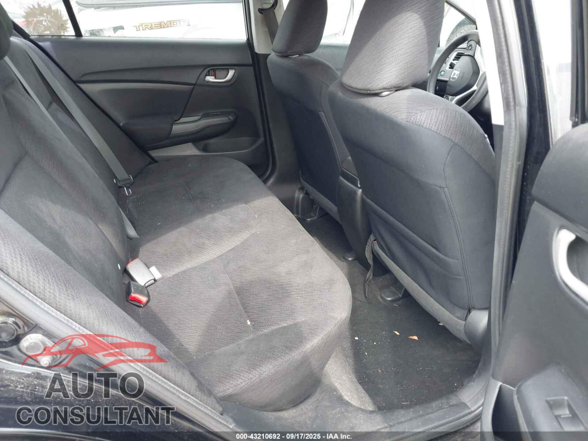 HONDA CIVIC 2013 - 19XFB2F50DE019549