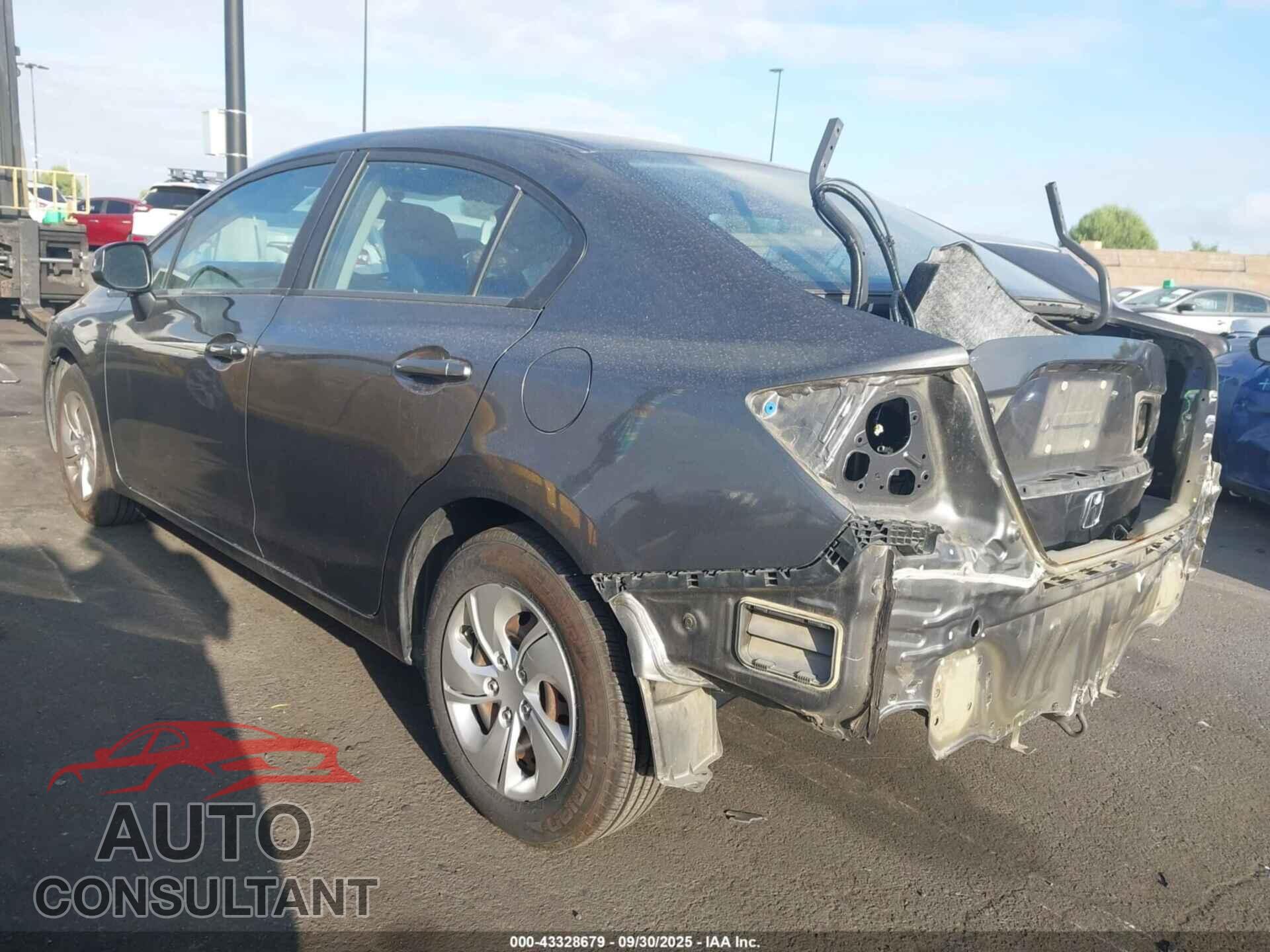 HONDA CIVIC 2013 - 2HGFB2F5XDH582971