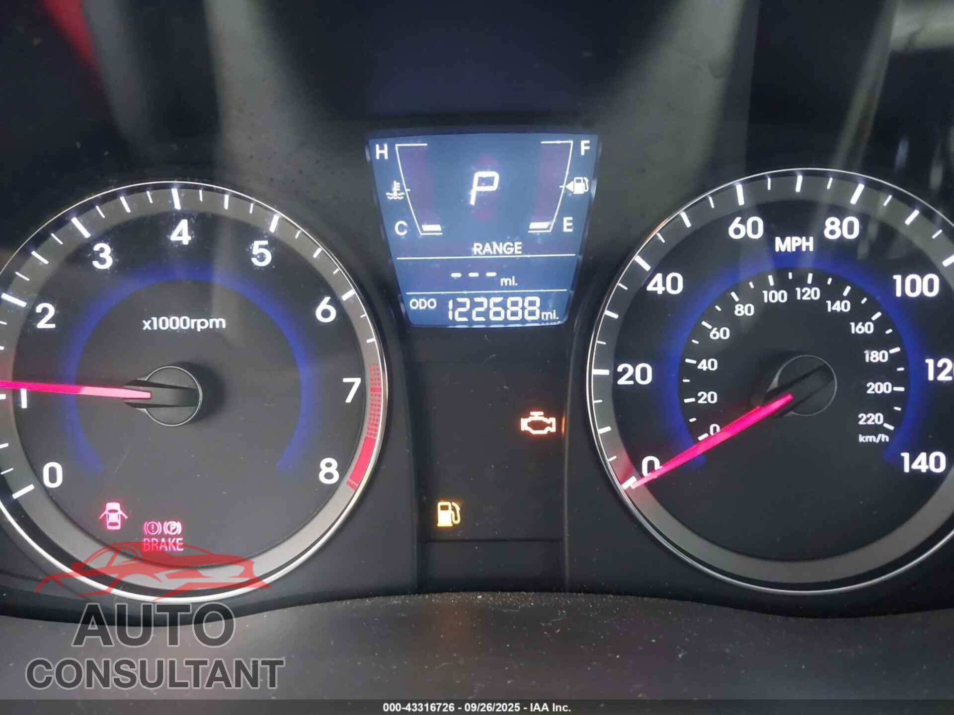 HYUNDAI ACCENT 2013 - KMHCU4AE7DU479496