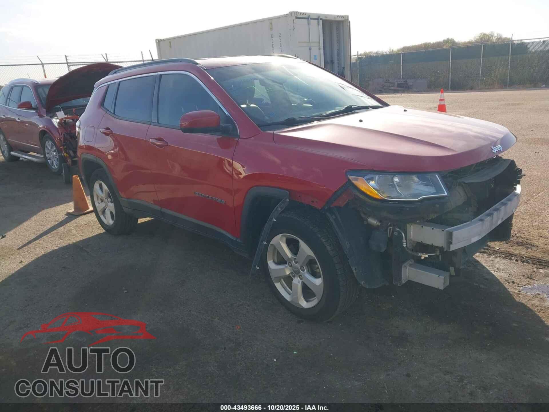 JEEP NEW COMPASS 2017 - 3C4NJDBB1HT674701
