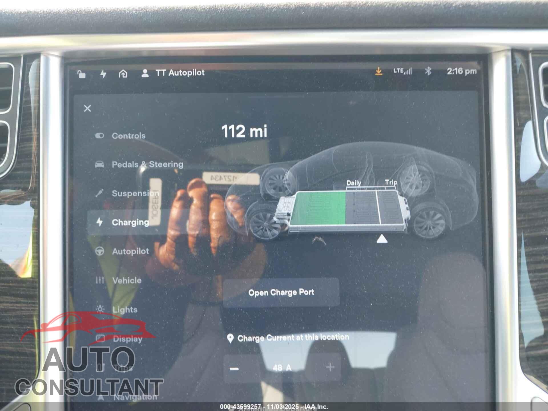 TESLA MODEL S 2016 - 5YJSA1E2XGF138954