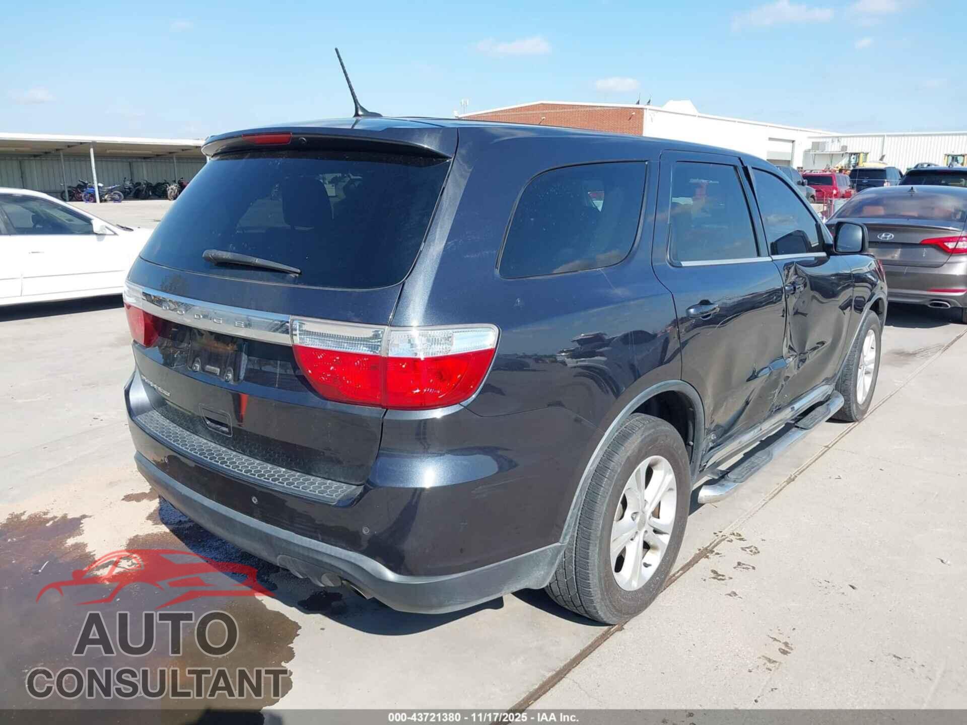 DODGE DURANGO 2013 - 1C4RDHAG4DC637239