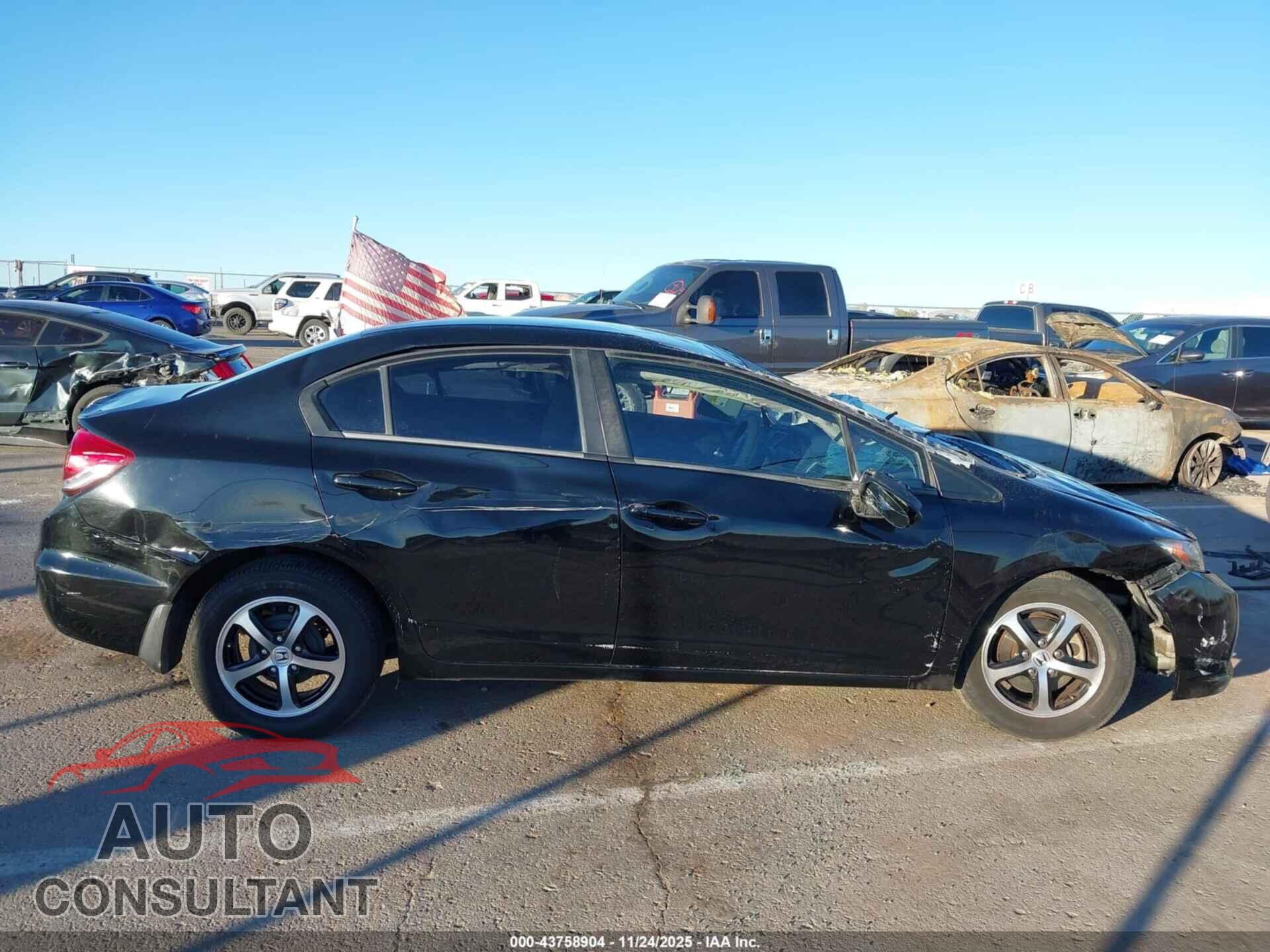 HONDA CIVIC 2015 - 19XFB2F71FE083183