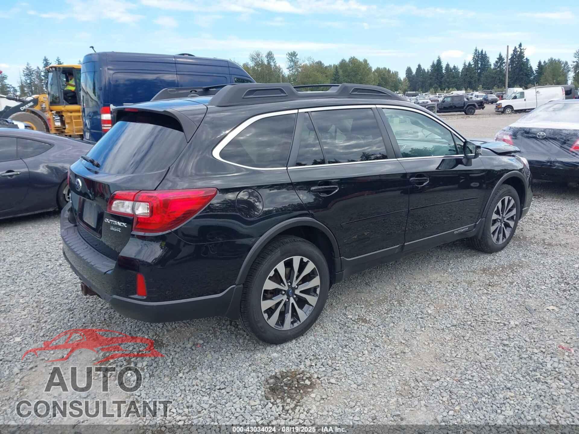 SUBARU OUTBACK 2015 - 4S4BSENC2F3273950