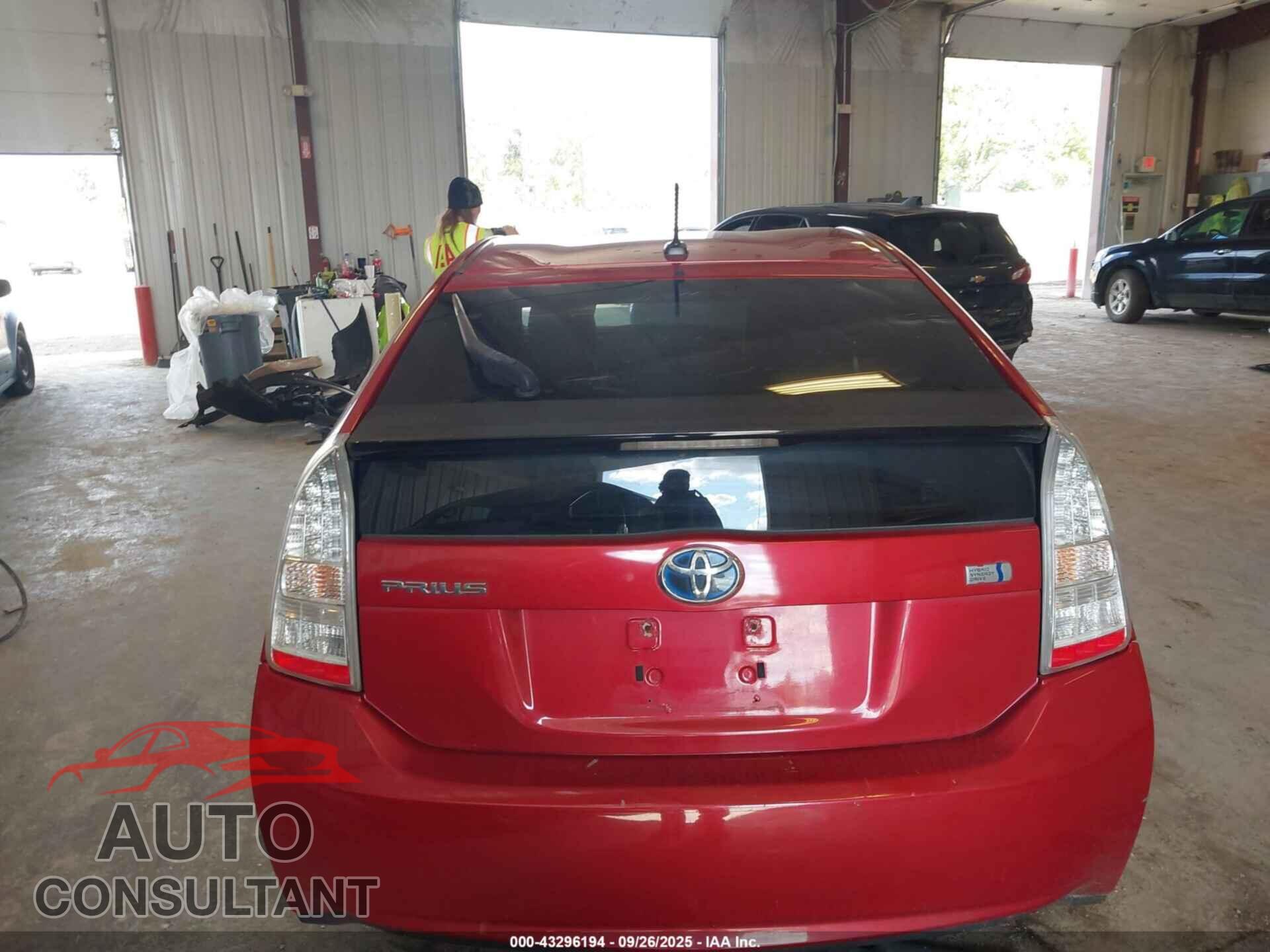 TOYOTA PRIUS 2011 - JTDKN3DU2B0254966