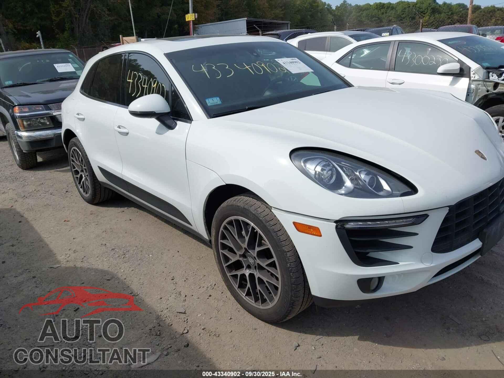 PORSCHE MACAN 2016 - WP1AB2A54GLB50205