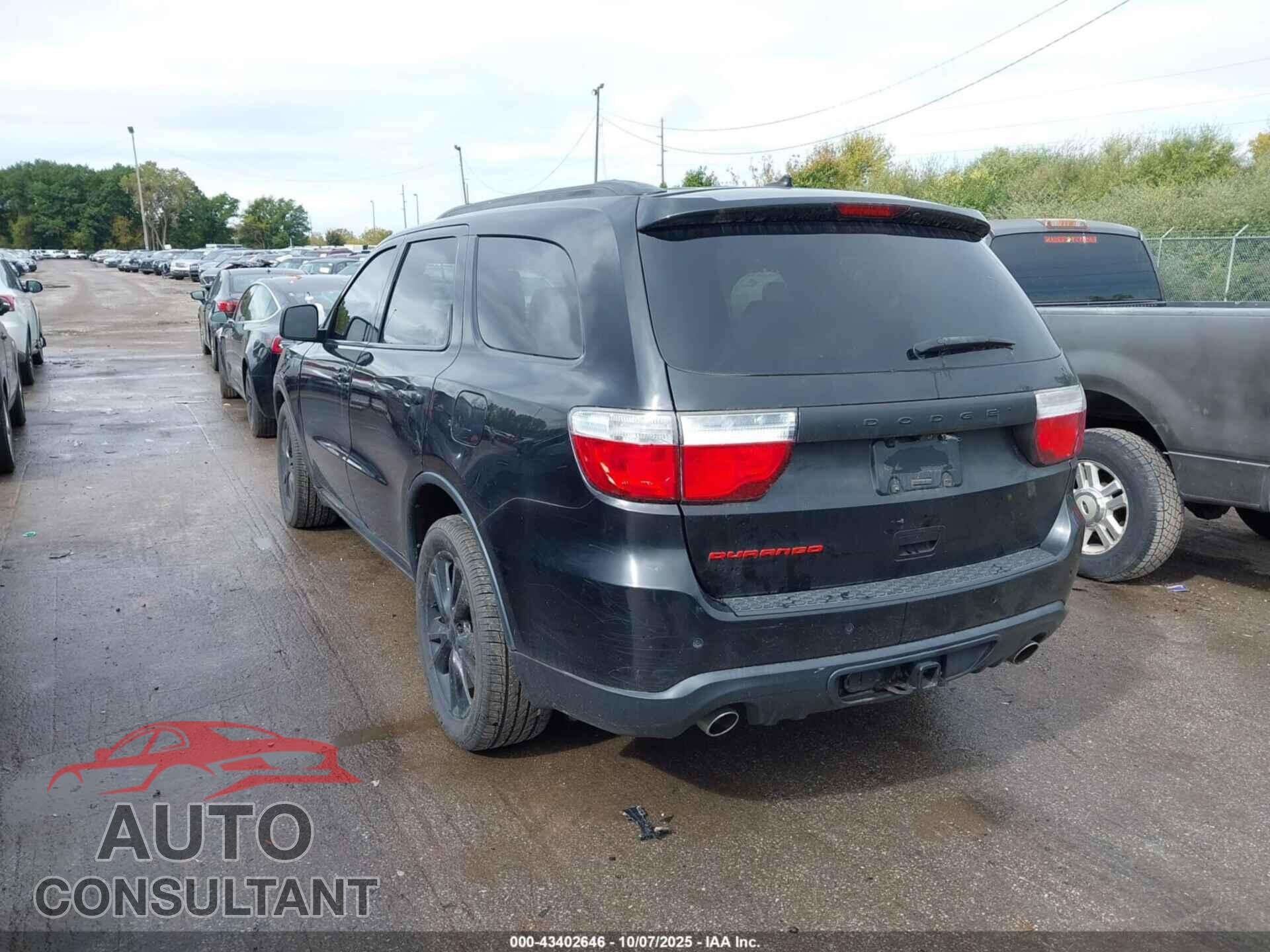 DODGE DURANGO 2013 - 1C4SDJDT7DC529702