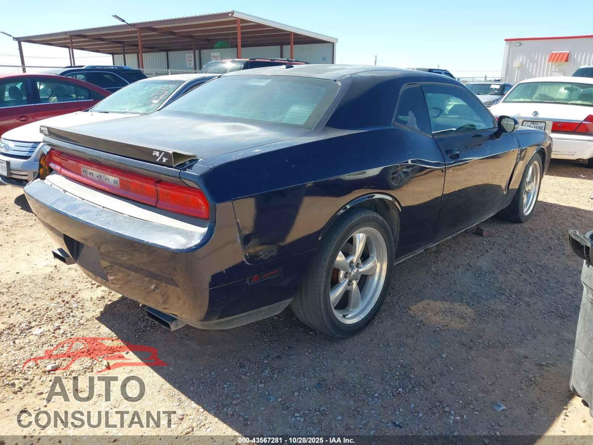 DODGE CHALLENGER 2012 - 2C3CDYBT8CH158324