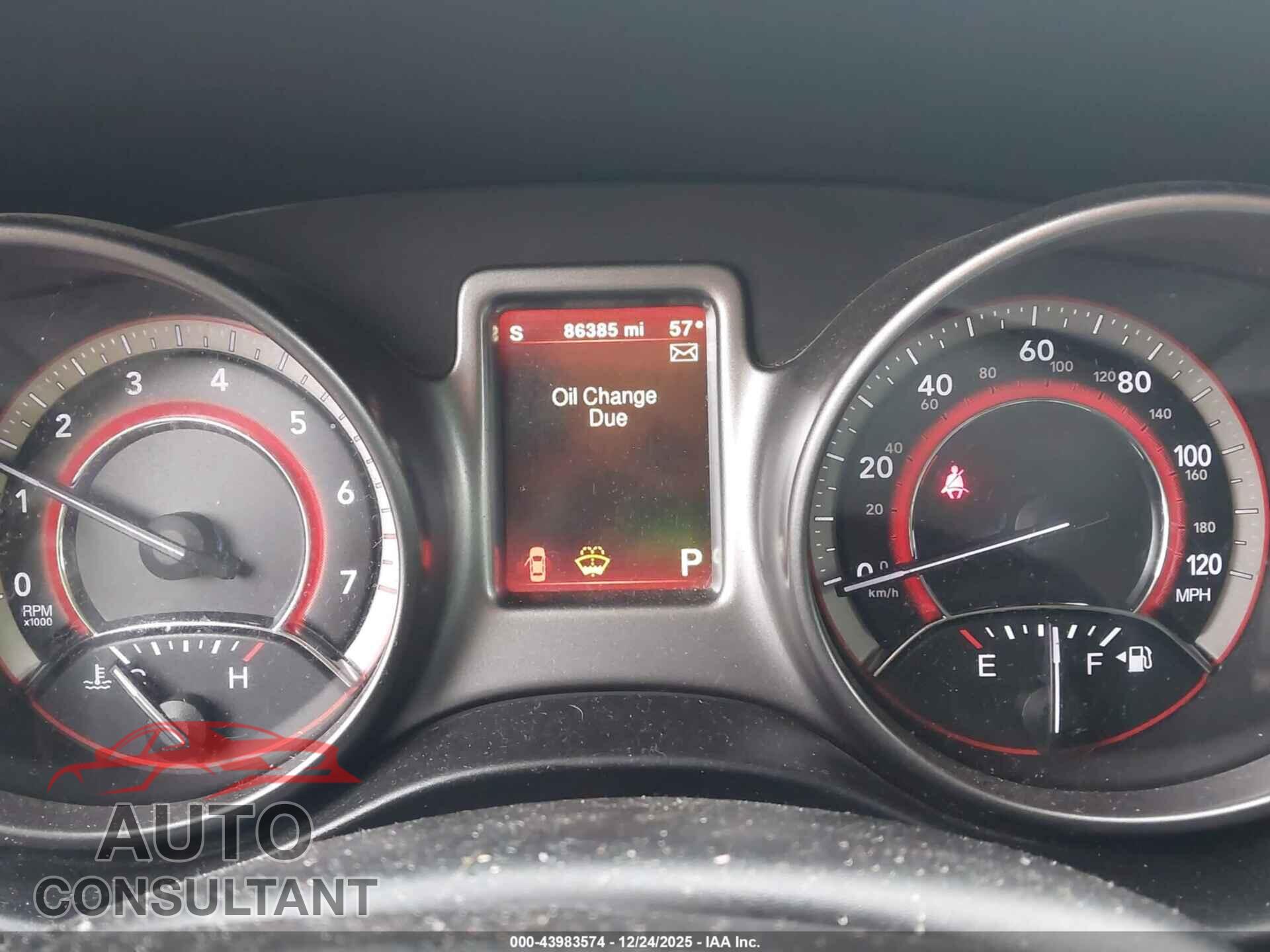 DODGE JOURNEY 2017 - 3C4PDDGG7HT553434