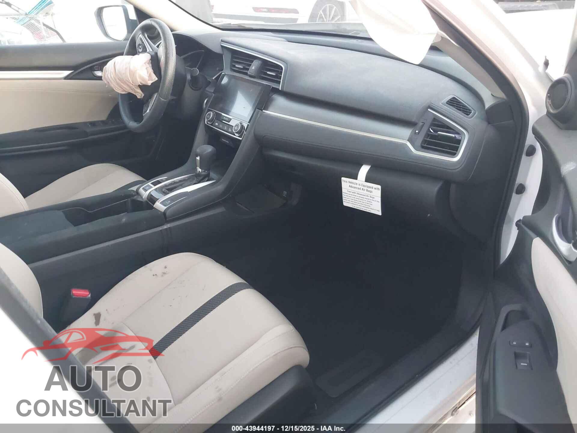 HONDA CIVIC 2017 - 2HGFC2F71HH501358