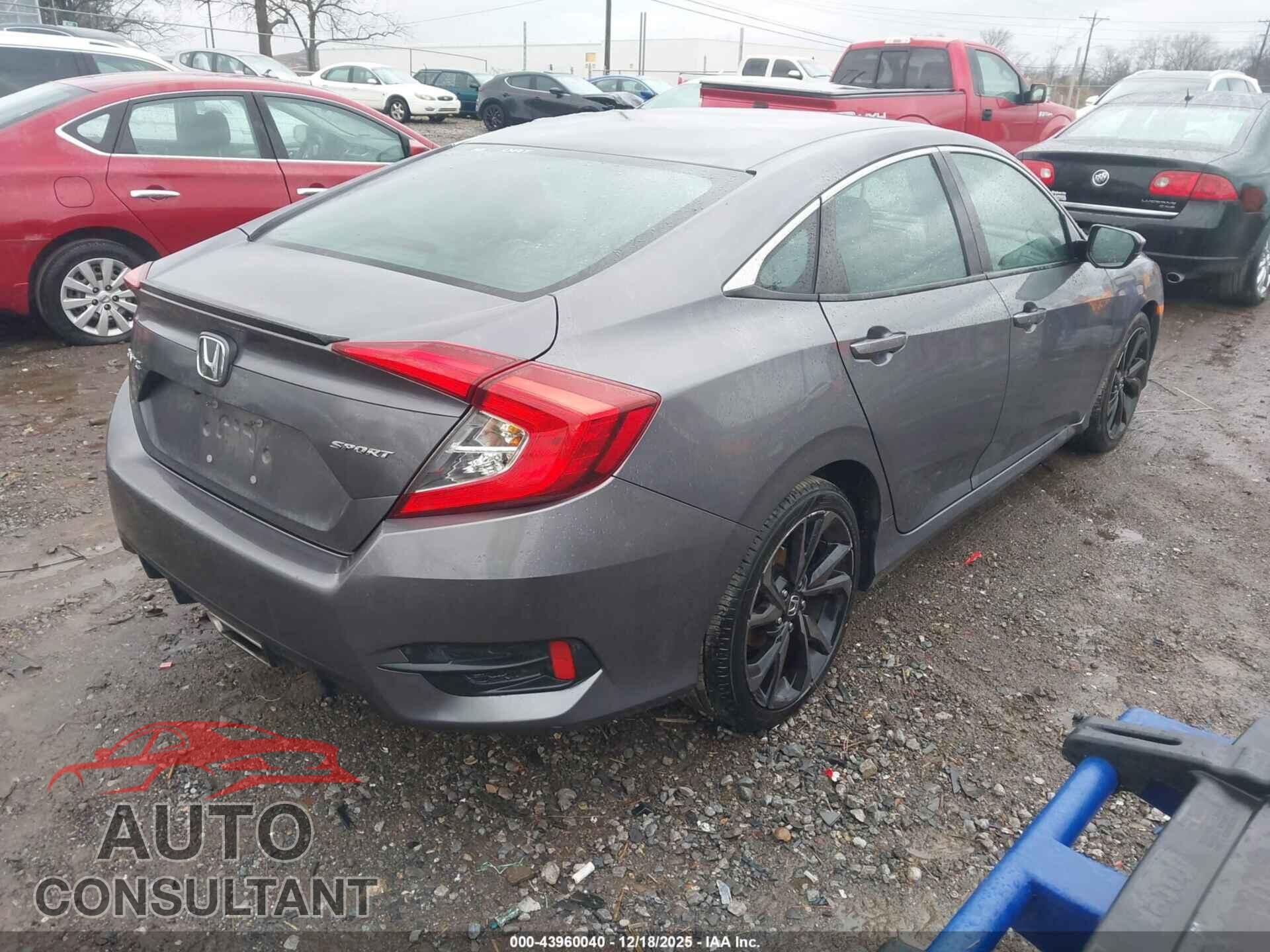HONDA CIVIC 2020 - 19XFC2F84LE207965