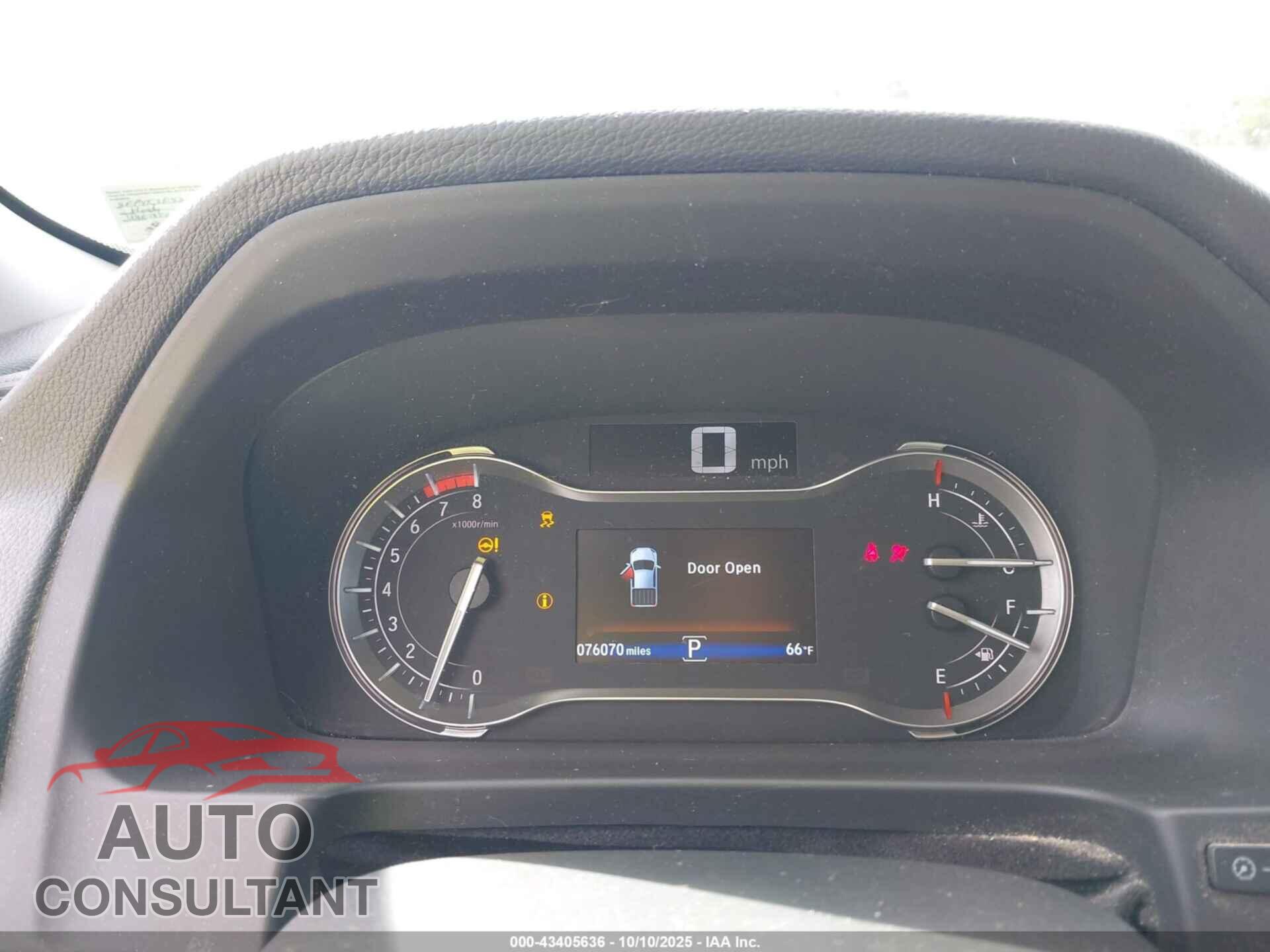HONDA RIDGELINE 2019 - 5FPYK3F52KB007075