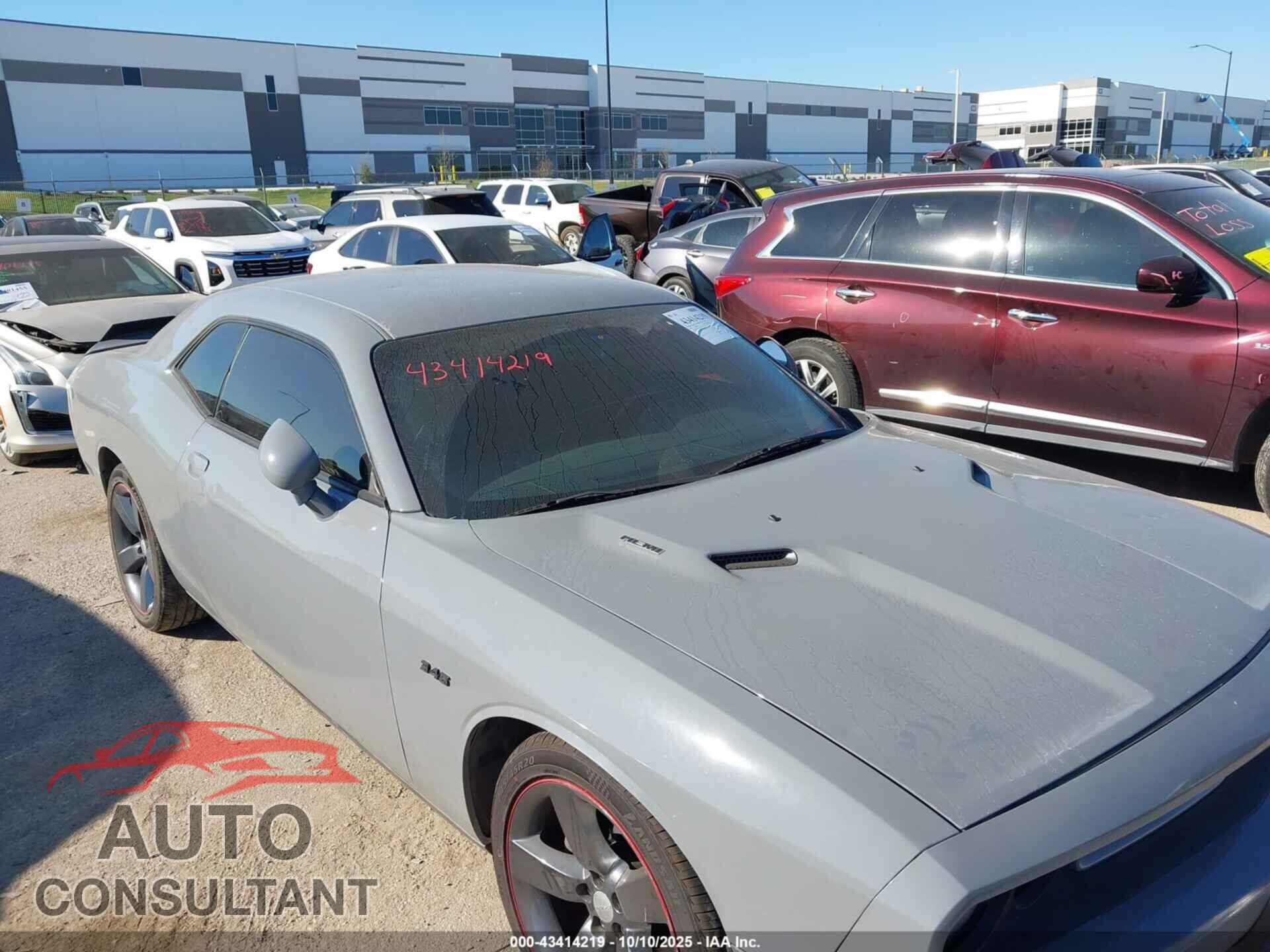 DODGE CHALLENGER 2012 - 2C3CDYBT6CH229911