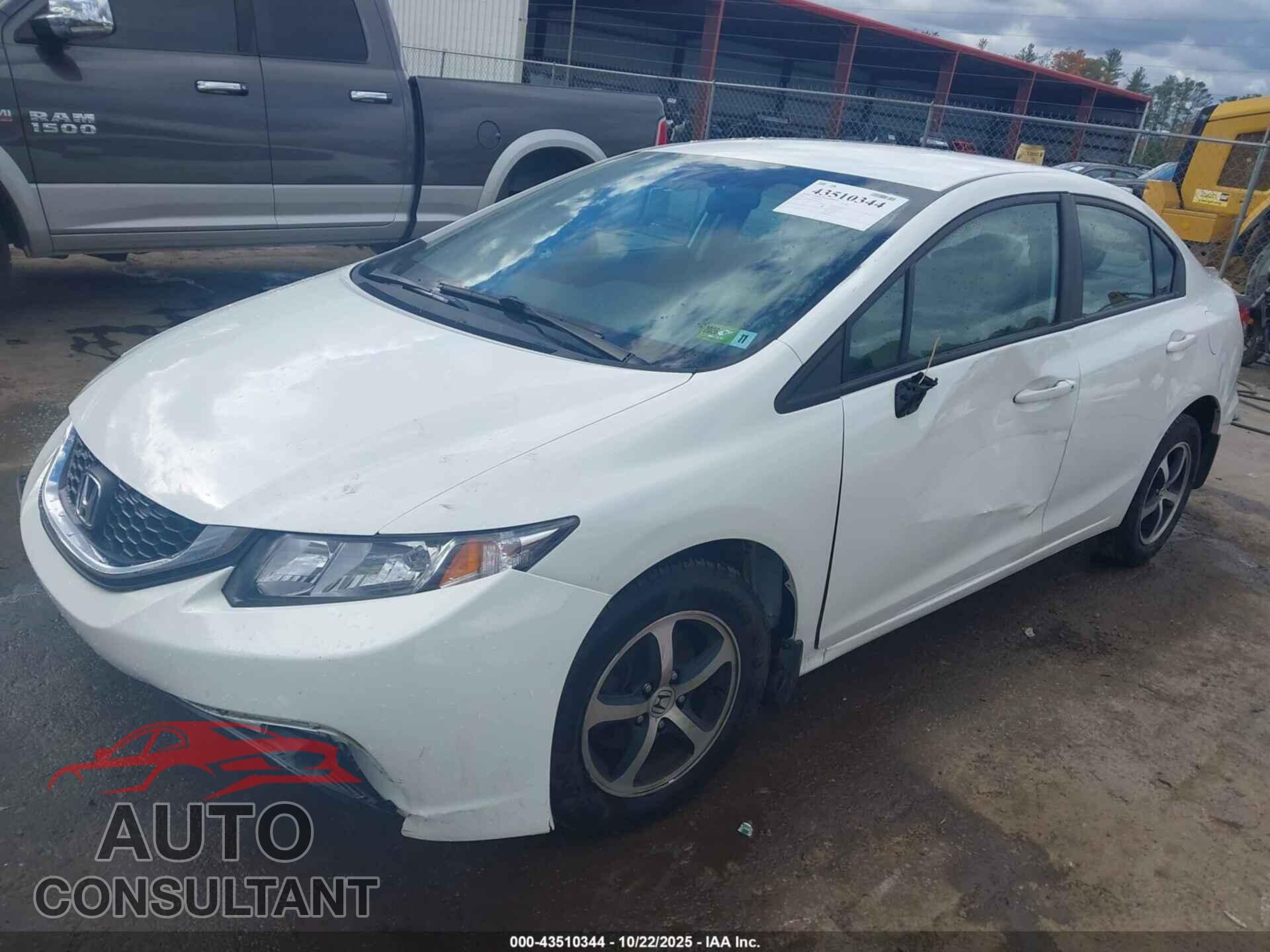 HONDA CIVIC 2015 - 19XFB2F76FE291415
