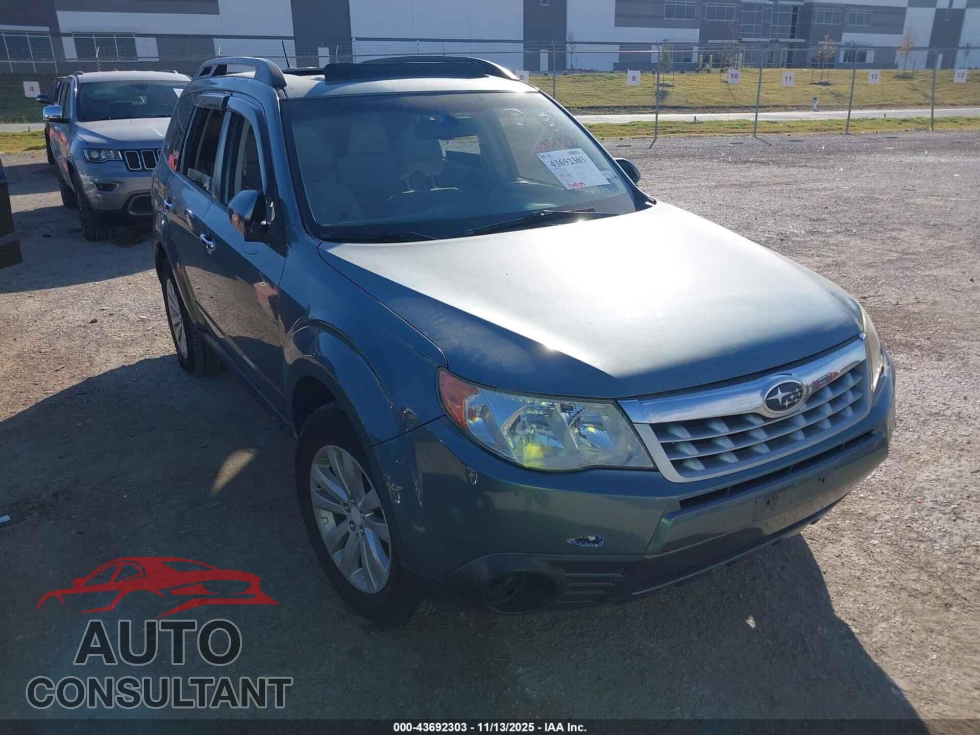SUBARU FORESTER 2012 - JF2SHBCC4CH402985