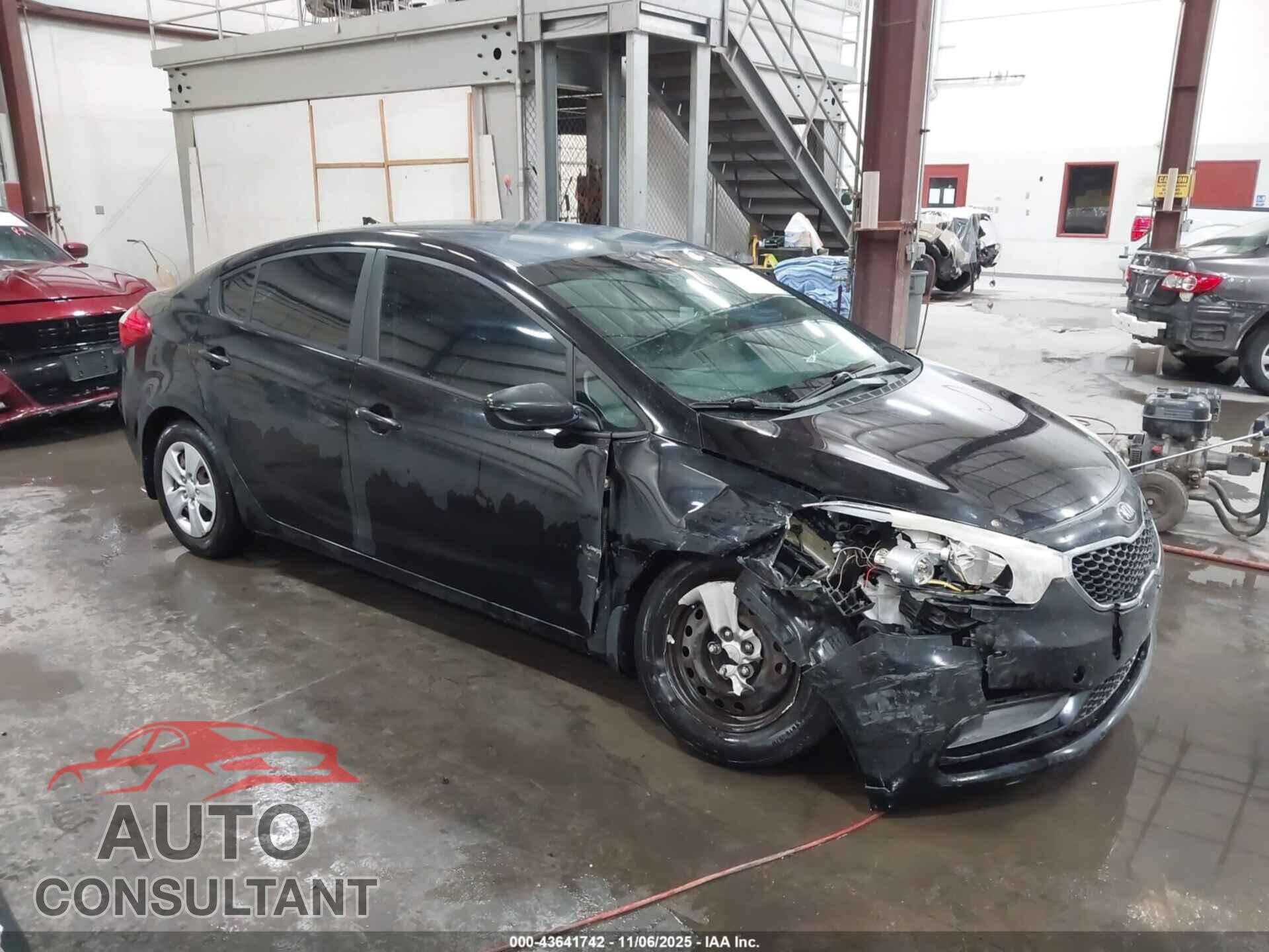 KIA FORTE 2015 - KNAFK4A68F5263991