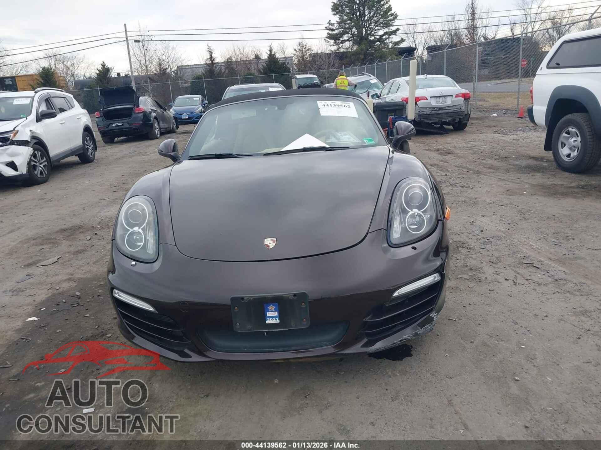 PORSCHE BOXSTER 2014 - WP0CA2A89ES121387