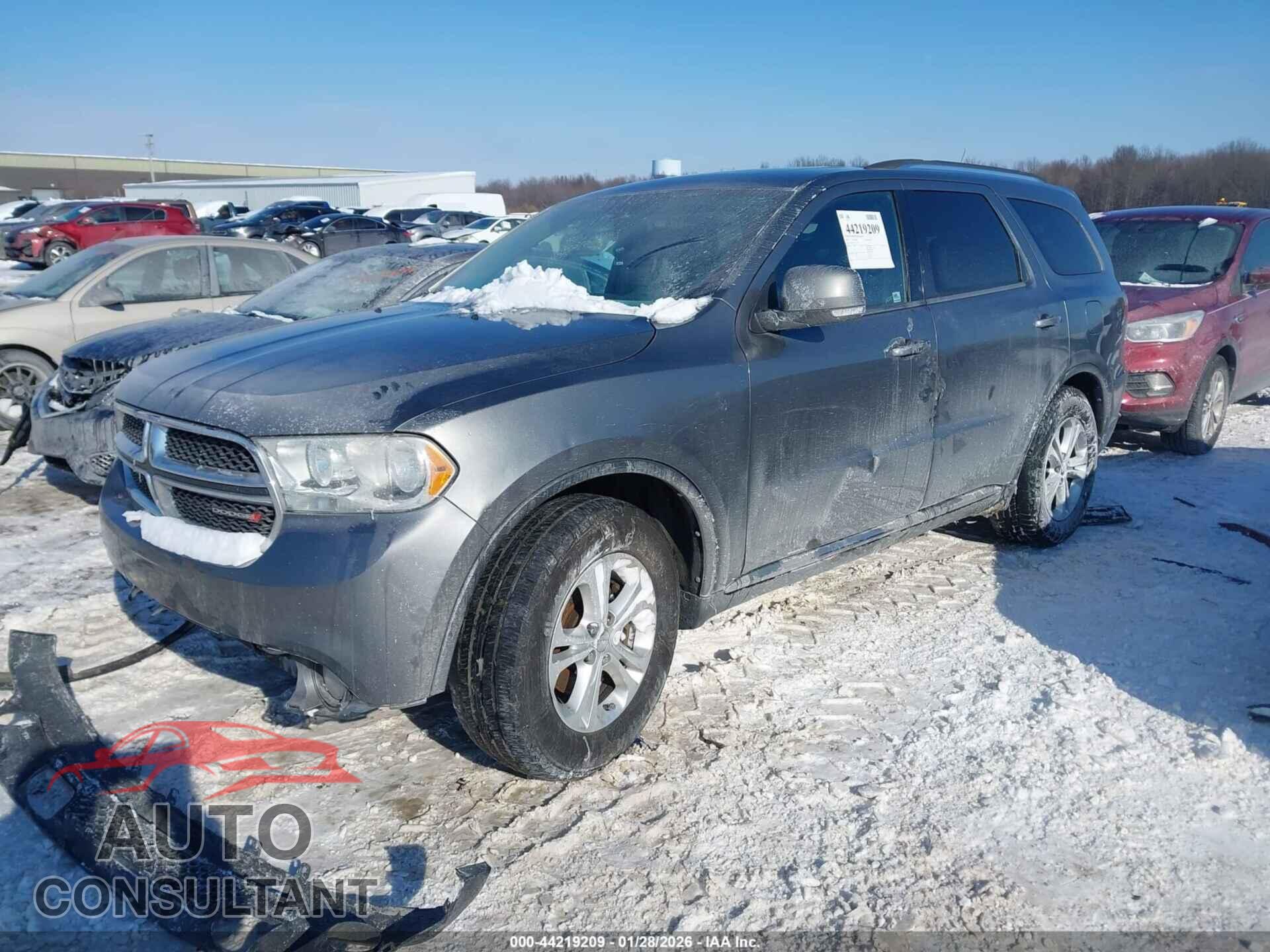 DODGE DURANGO 2012 - 1C4SDJDT4CC322991