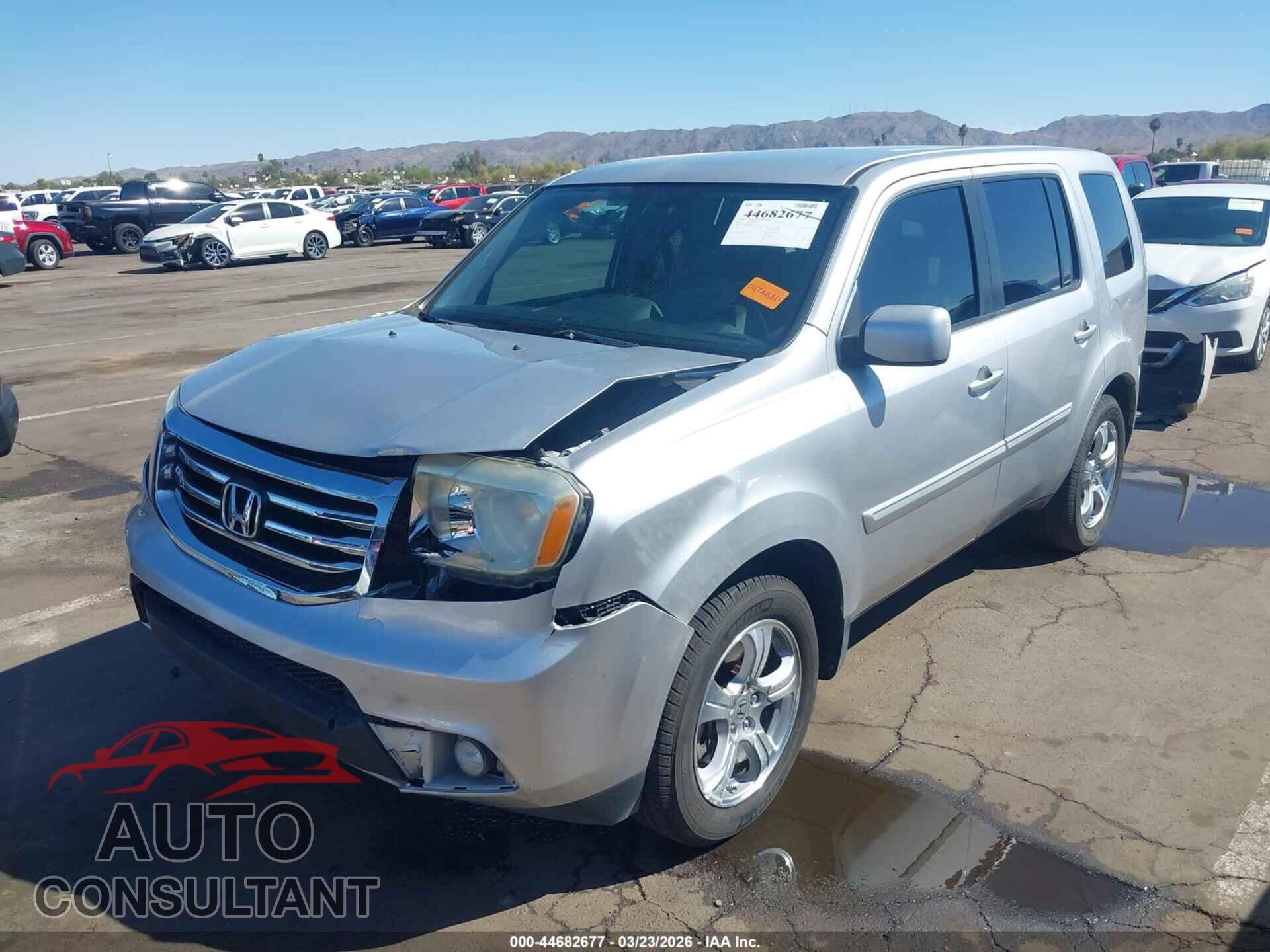 HONDA PILOT 2014 - 5FNYF3H48EB013176