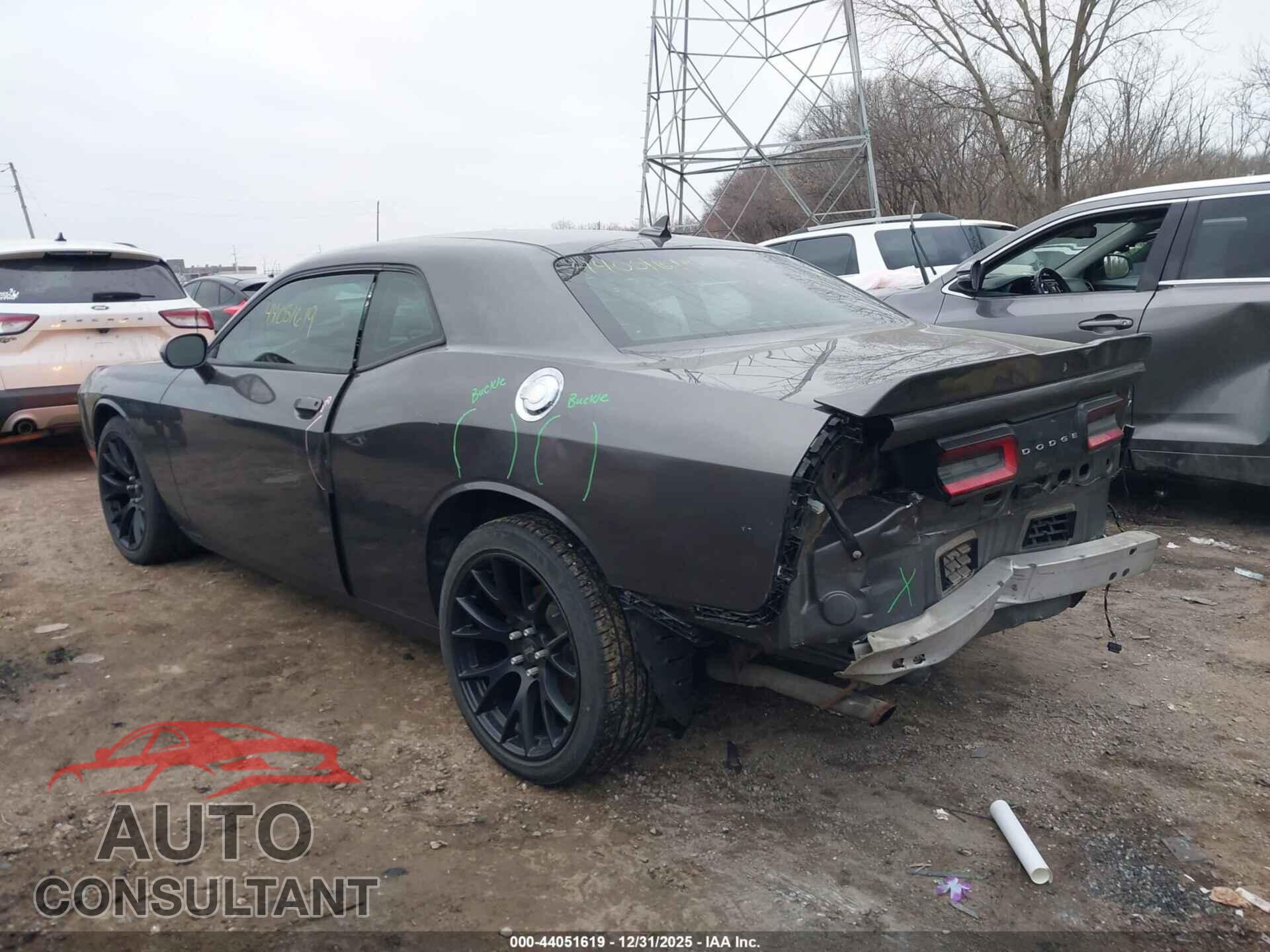 DODGE CHALLENGER 2016 - 2C3CDZAG2GH345767