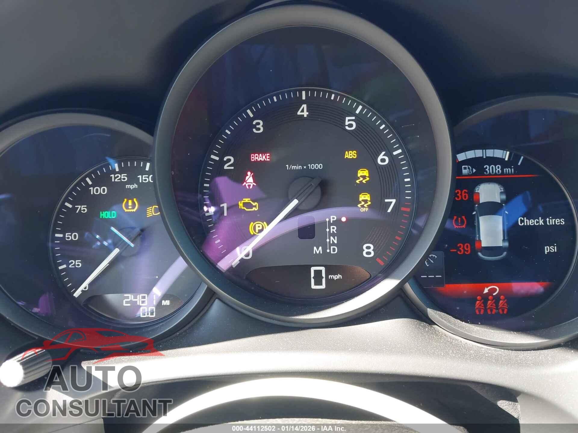PORSCHE MACAN 2025 - WP1AA2A53SLB04554