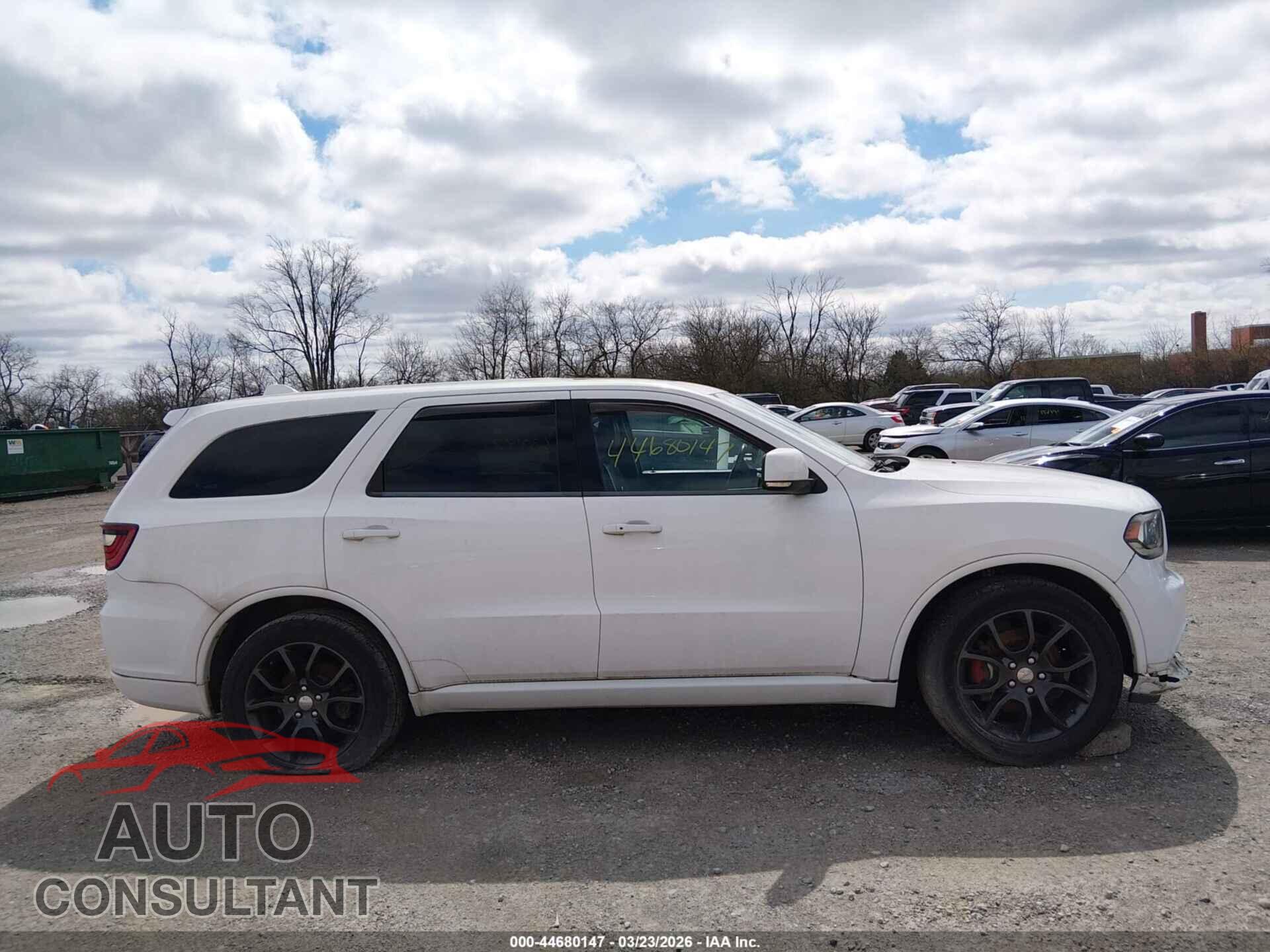 DODGE DURANGO 2016 - 1C4SDJCTXGC309170