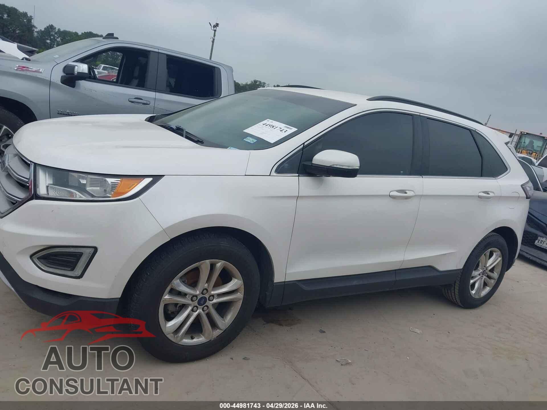 FORD EDGE 2015 - 2FMTK3J97FBB33458